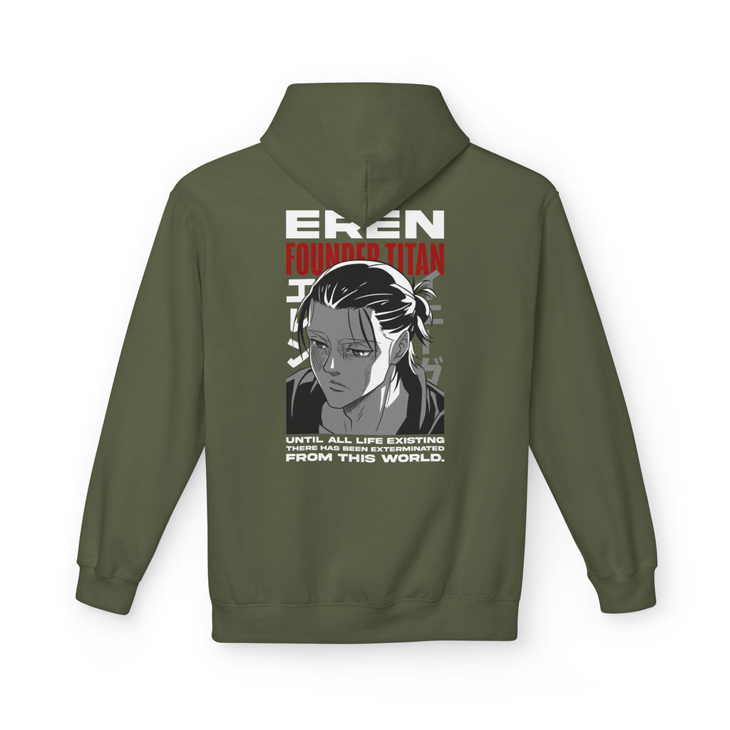 Eren Yeager "Attack Titan" | Attack on Titan Anime Graphic Tee - Detail View 32