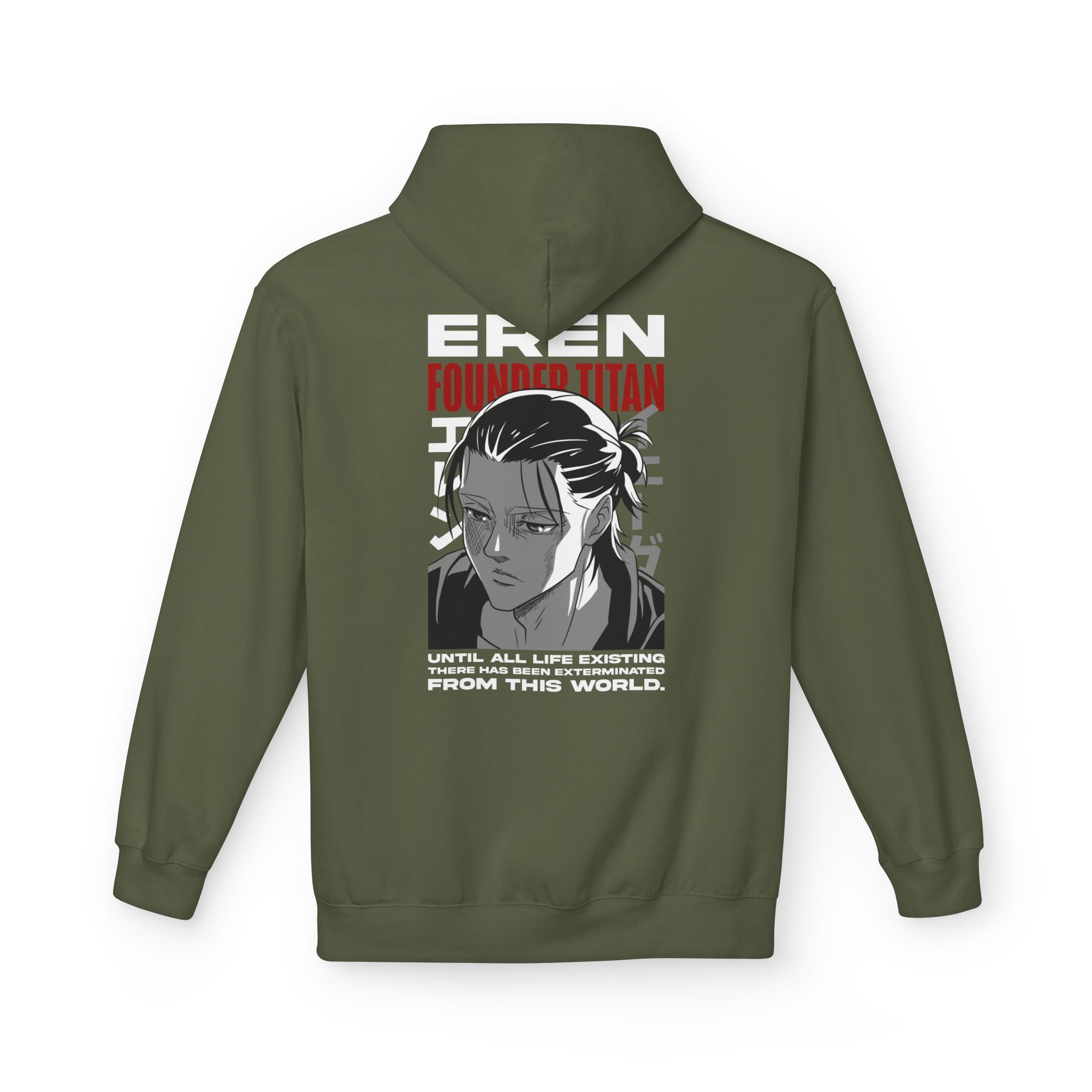 Eren Yeager "Attack Titan" | Attack on Titan Anime Graphic Tee - Detail View 32