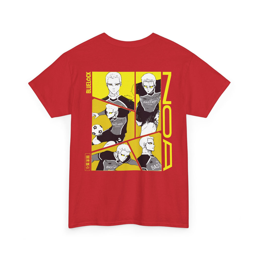 Noa Blue Lock Heavyweight Tee "Zero" | Blue Lock Anime Graphic... - Detail View 39