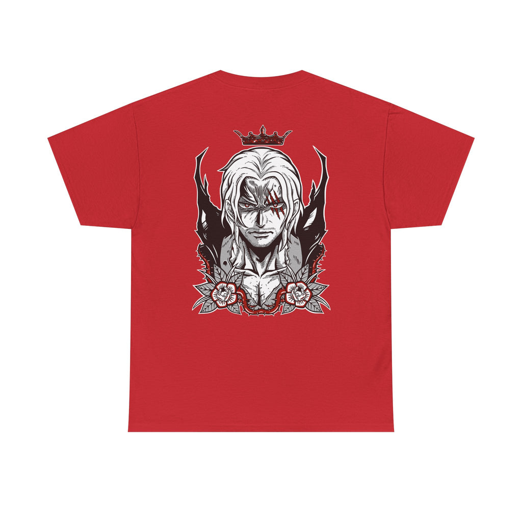 Red-Haired Shanks "Red-Haired" | One Piece Anime Graphic Tee - Detail View 38