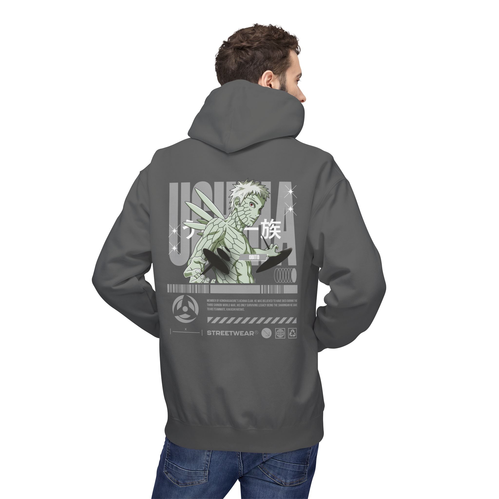 Obito Uchiha "Masked Reality" – Naruto Graphic Tee | Maklenn