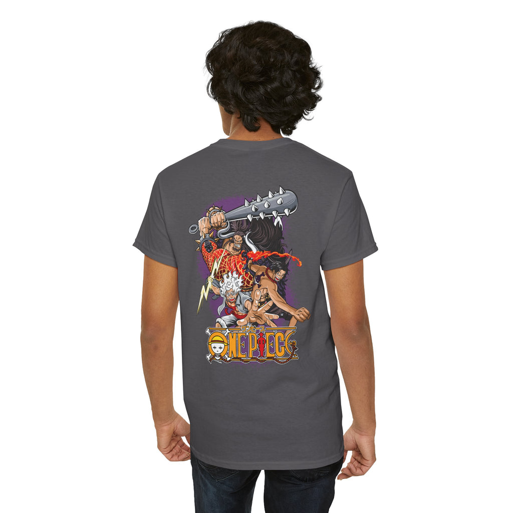 Monkey D. Luffy "Otaku Style" | One Piece Anime Graphic Tee - Detail View 28