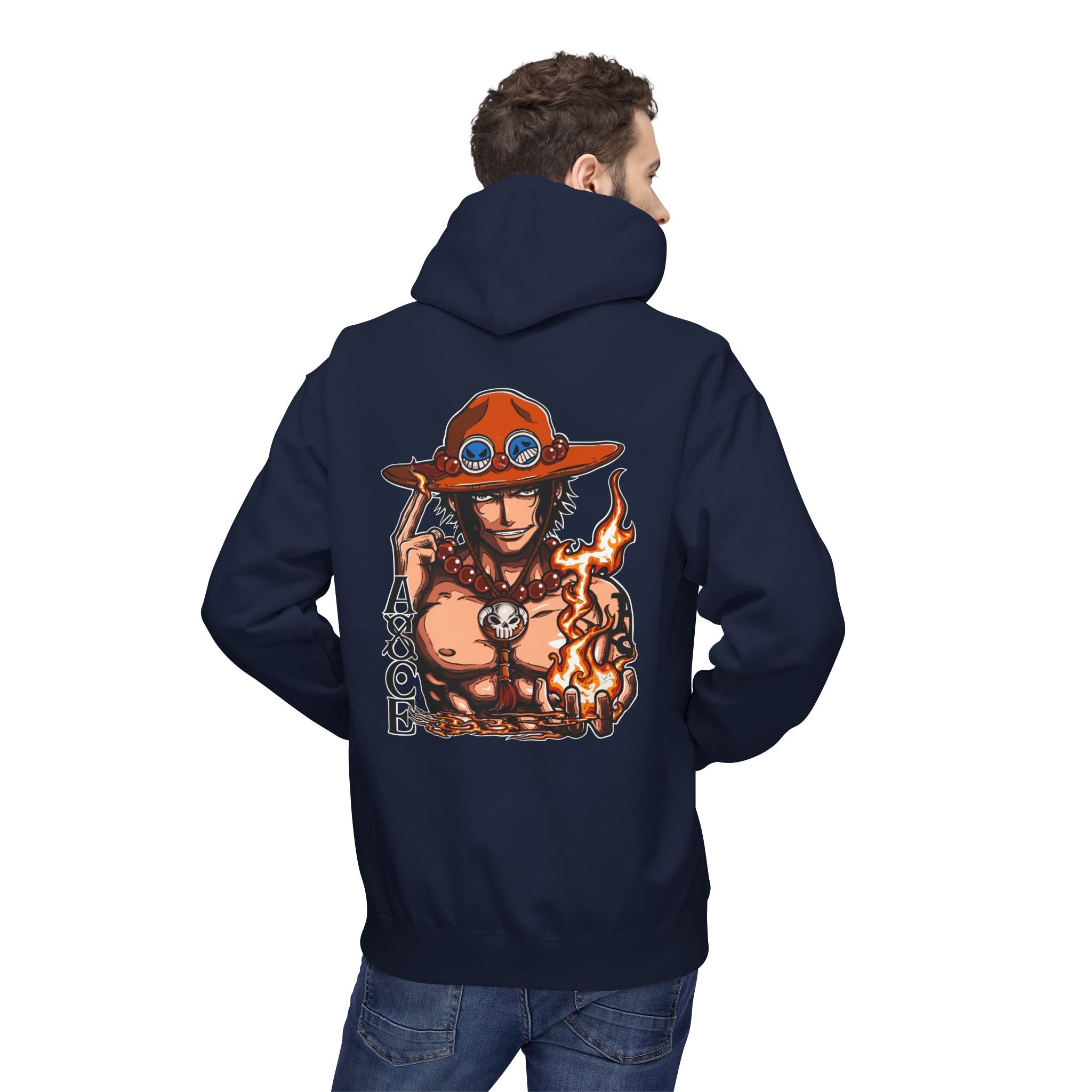 Portgas D. Ace "Fire Fist" | One Piece Streetwear Hoodie - Detail View 42
