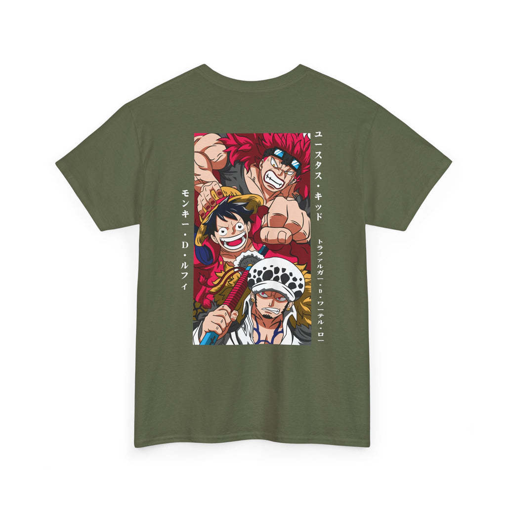 Straw Hat Crew One Piece Heavyweight Tee "Pirate Kings" | One ...