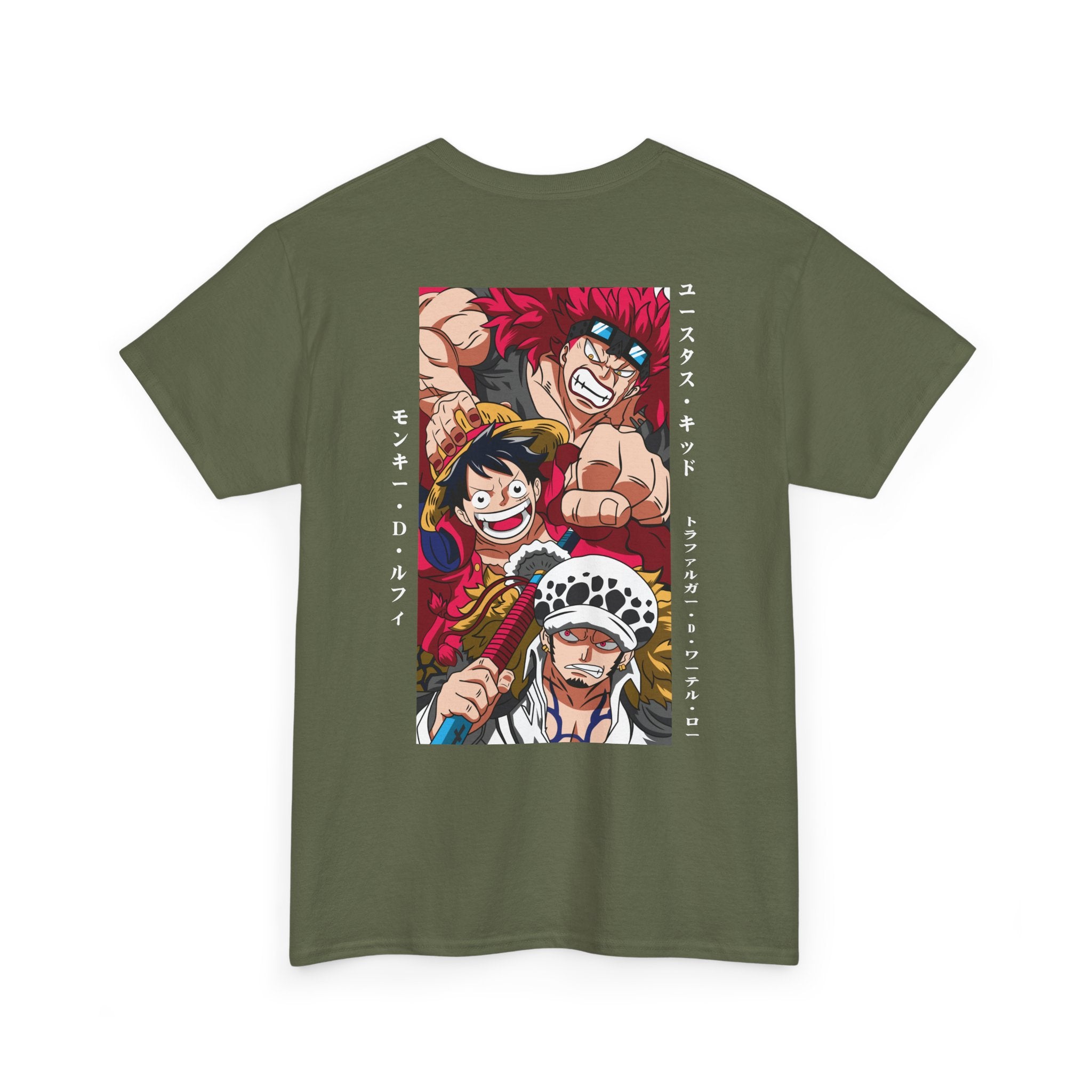 Straw Hat Crew One Piece Heavyweight Tee "Pirate Kings" | One ...