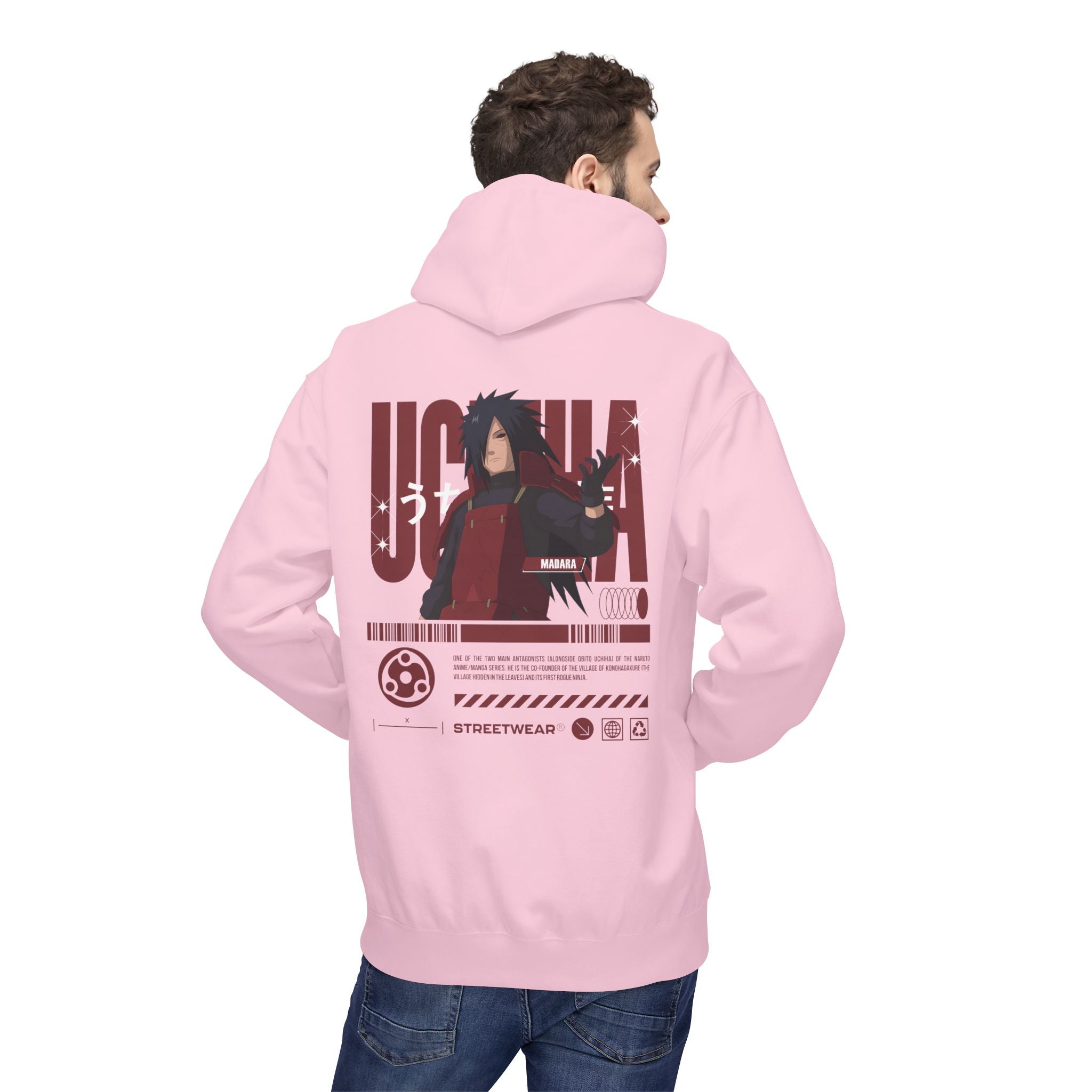 Madara Uchiha "Ghost of the Uchiha" – Naruto Graphic Tee | Maklenn