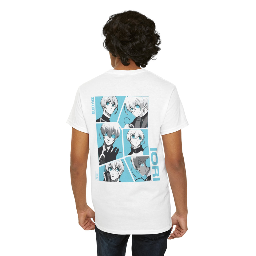 Hiori Yo "Silent Strategist" | Blue Lock Anime Graphic Tee - Detail View 17