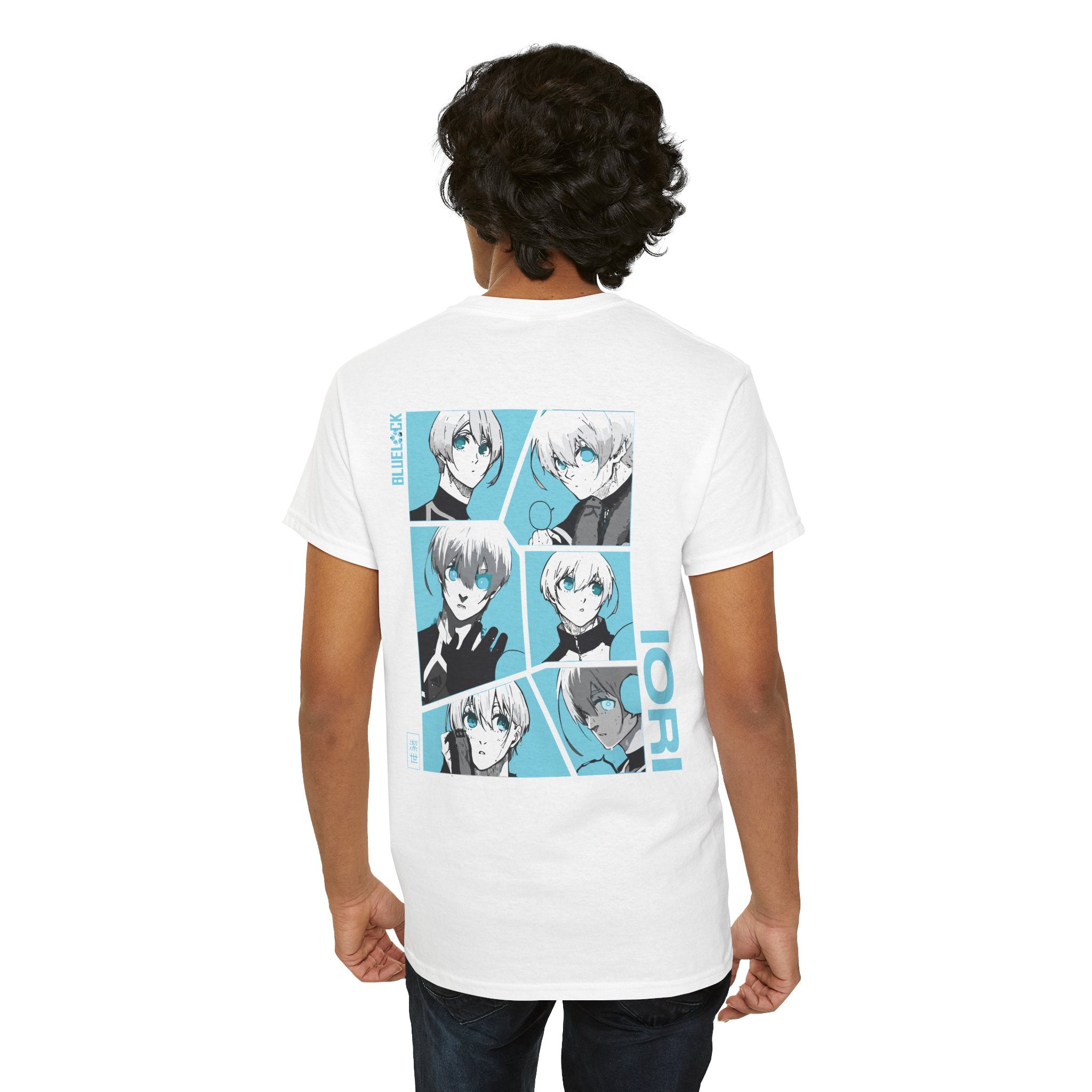 Hiori Yo "Silent Strategist" | Blue Lock Anime Graphic Tee - Detail View 17