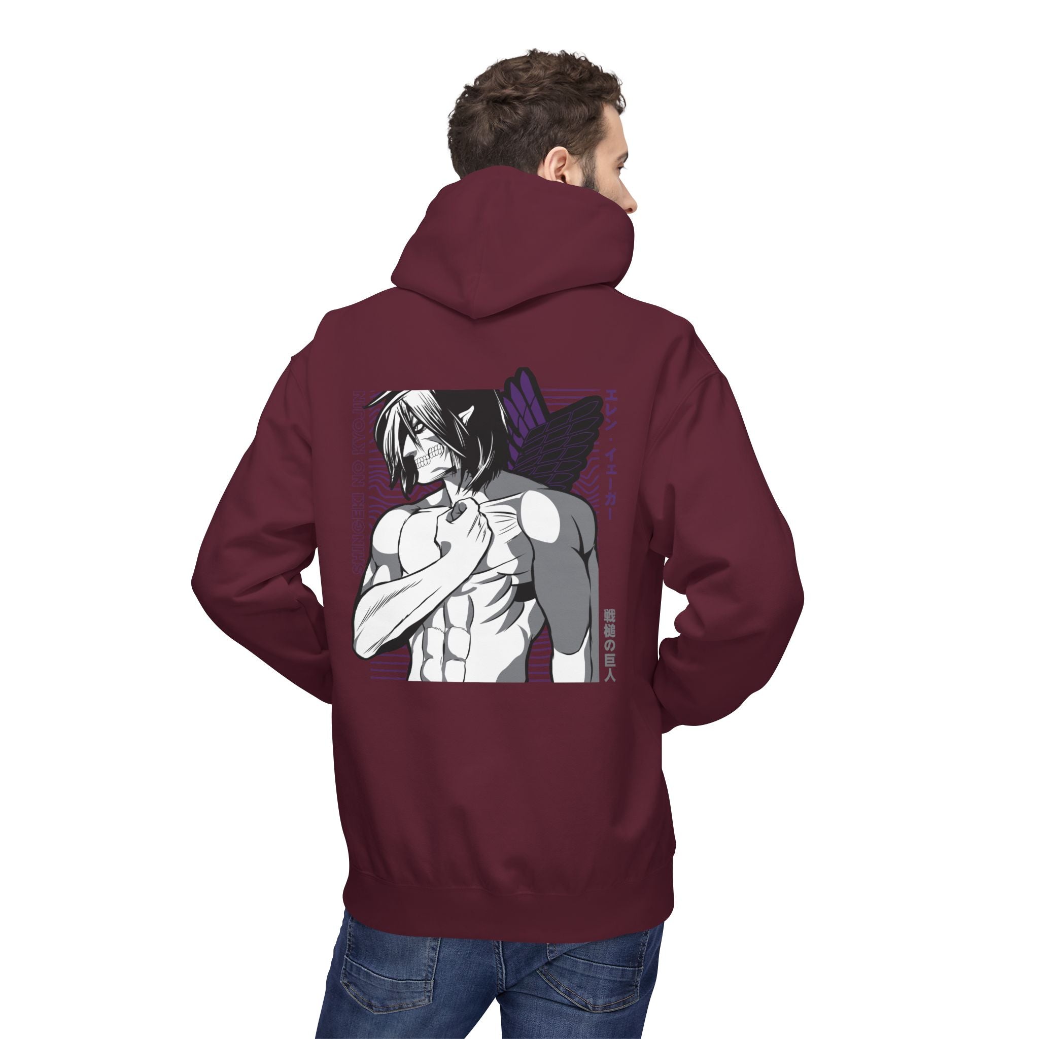 Eren Yeager "Attack Titan" | Attack on Titan Anime Graphic Tee - Detail View 22