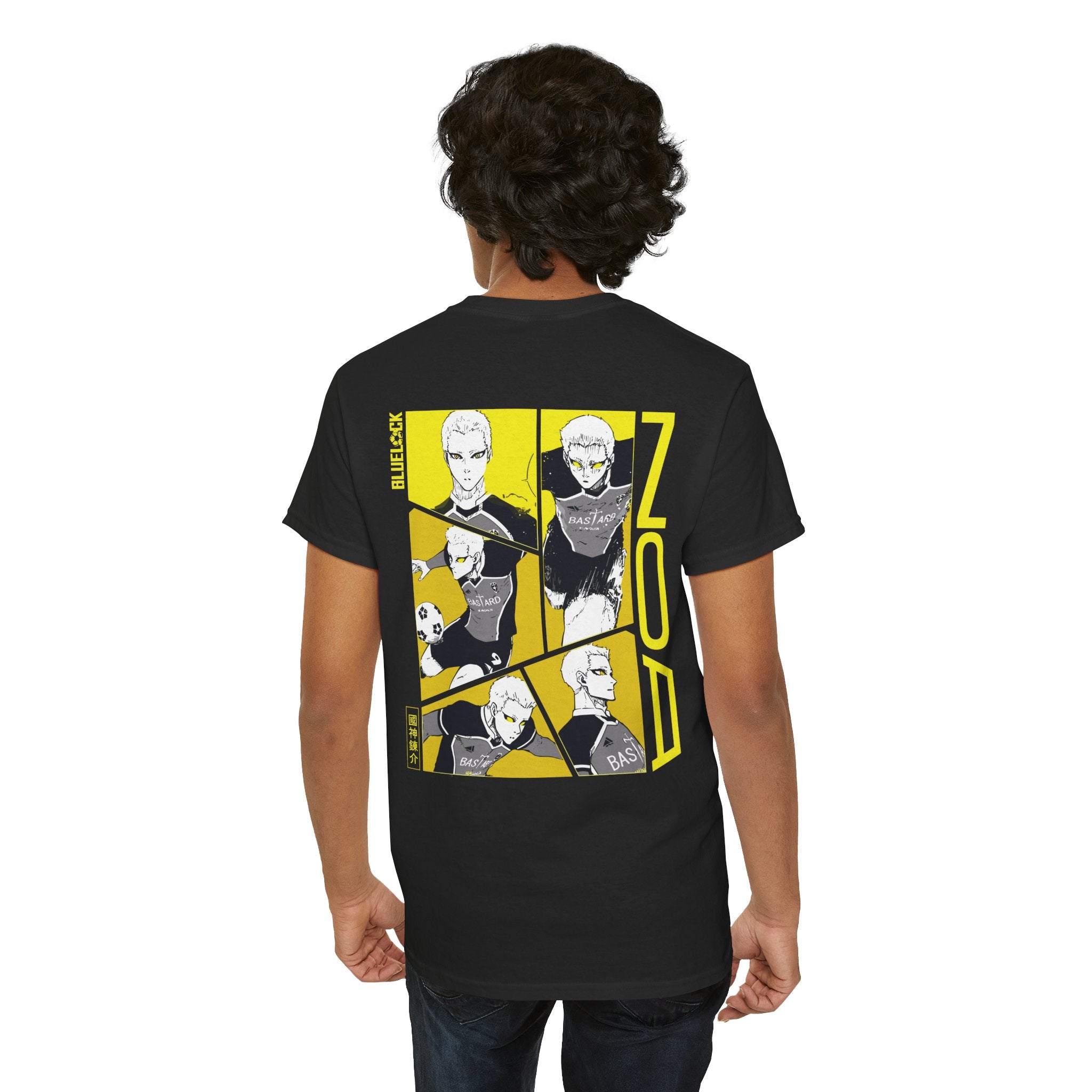 Noa Blue Lock Heavyweight Tee "Zero" | Blue Lock Anime Graphic... - Detail View 25