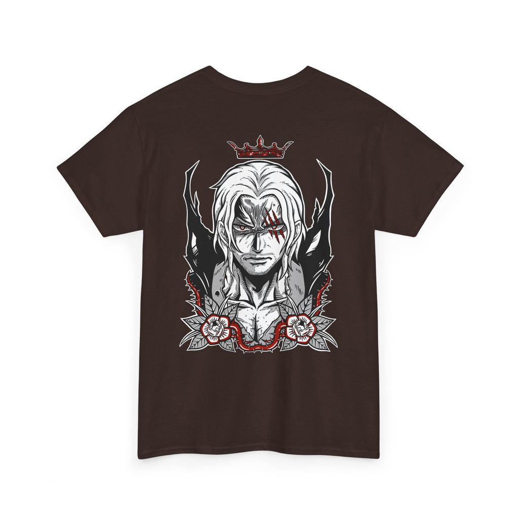 Red-Haired Shanks "Red-Haired" | One Piece Anime Graphic Tee - Detail View 22