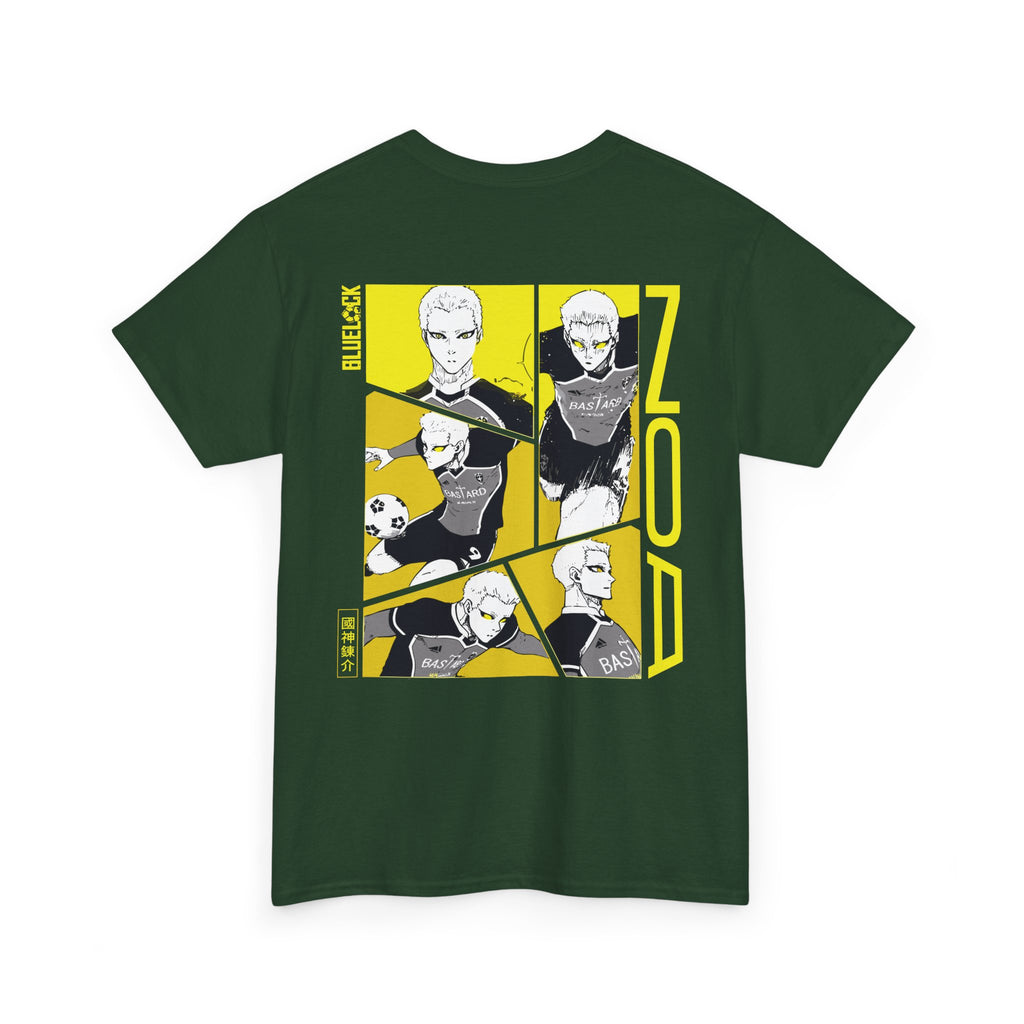 Noa Blue Lock Heavyweight Tee "Zero" | Blue Lock Anime Graphic... - Detail View 27