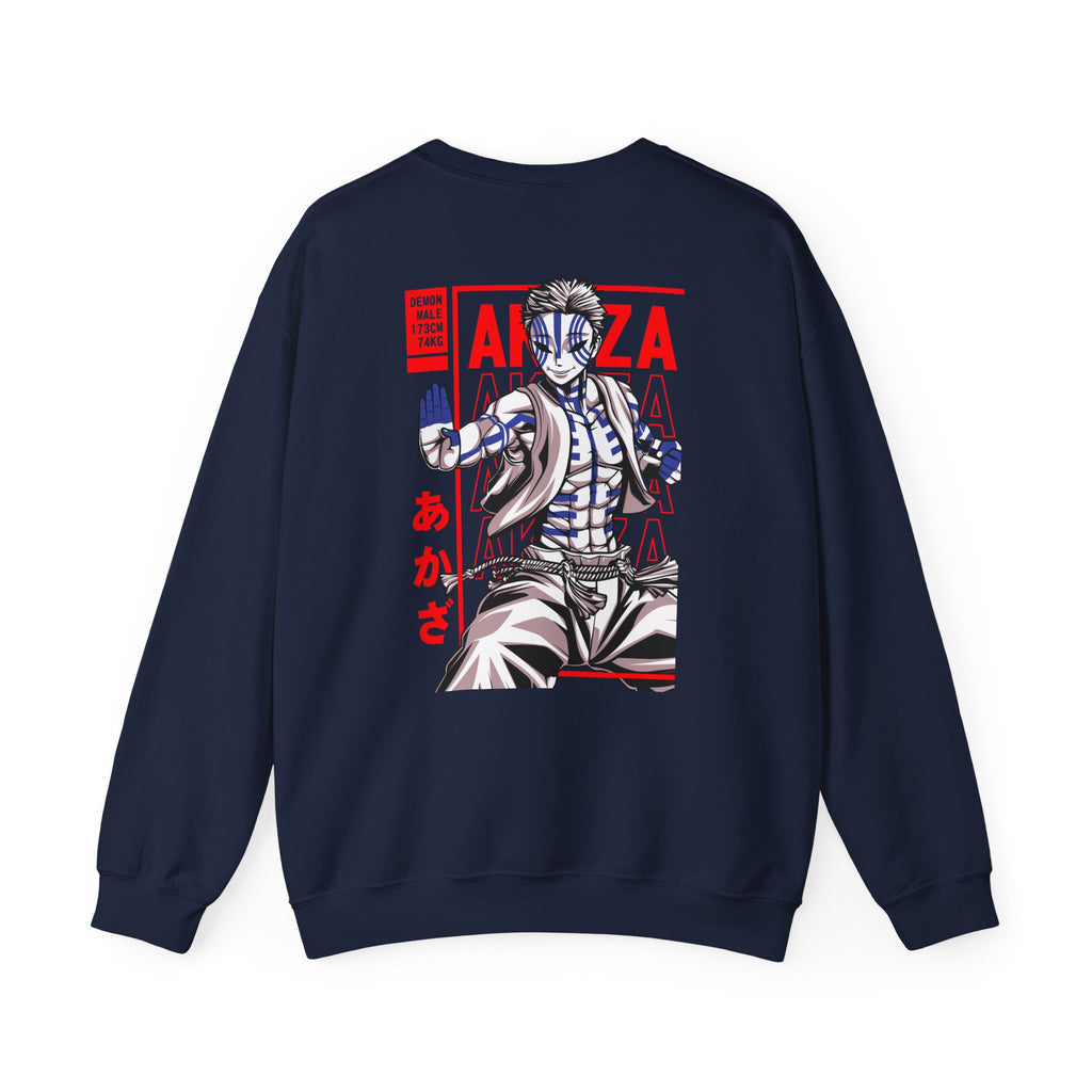Akaza "Upper Rank Three" | Demon Slayer Sweatshirt