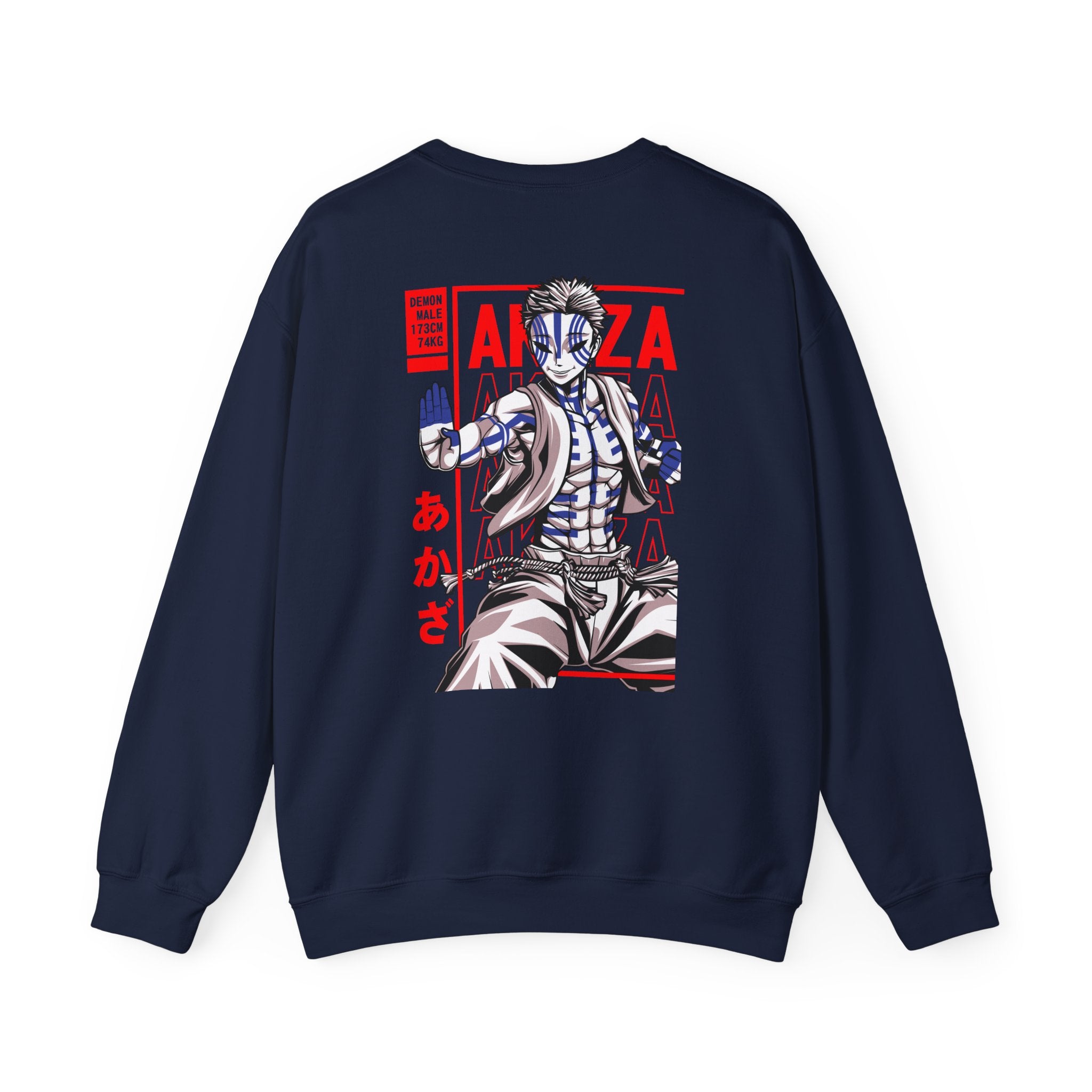 Akaza "Upper Rank Three" | Demon Slayer Sweatshirt