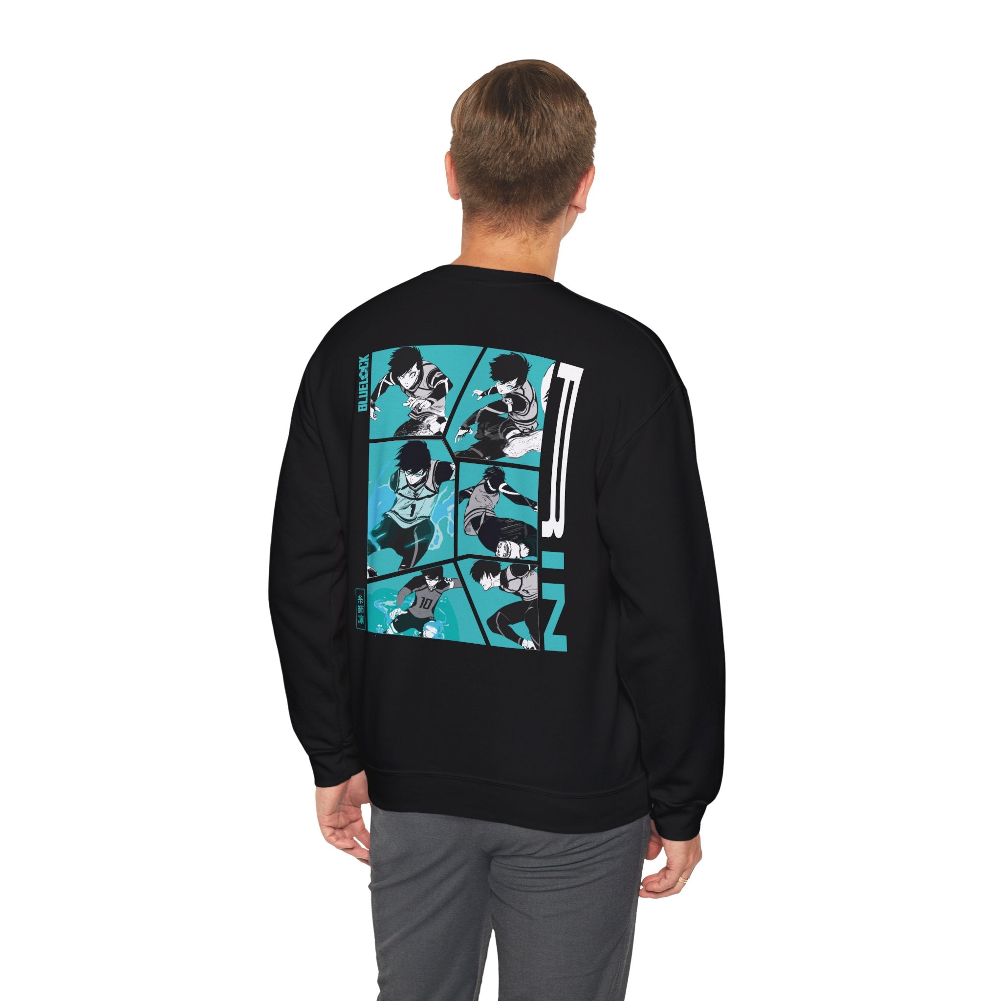 Rin Blue Lock Heavyweight Tee "Silent Beast" | Blue Lock Anime...