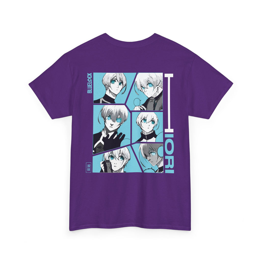 Hiori Yo "Silent Strategist" | Blue Lock Anime Graphic Tee - Detail View 43