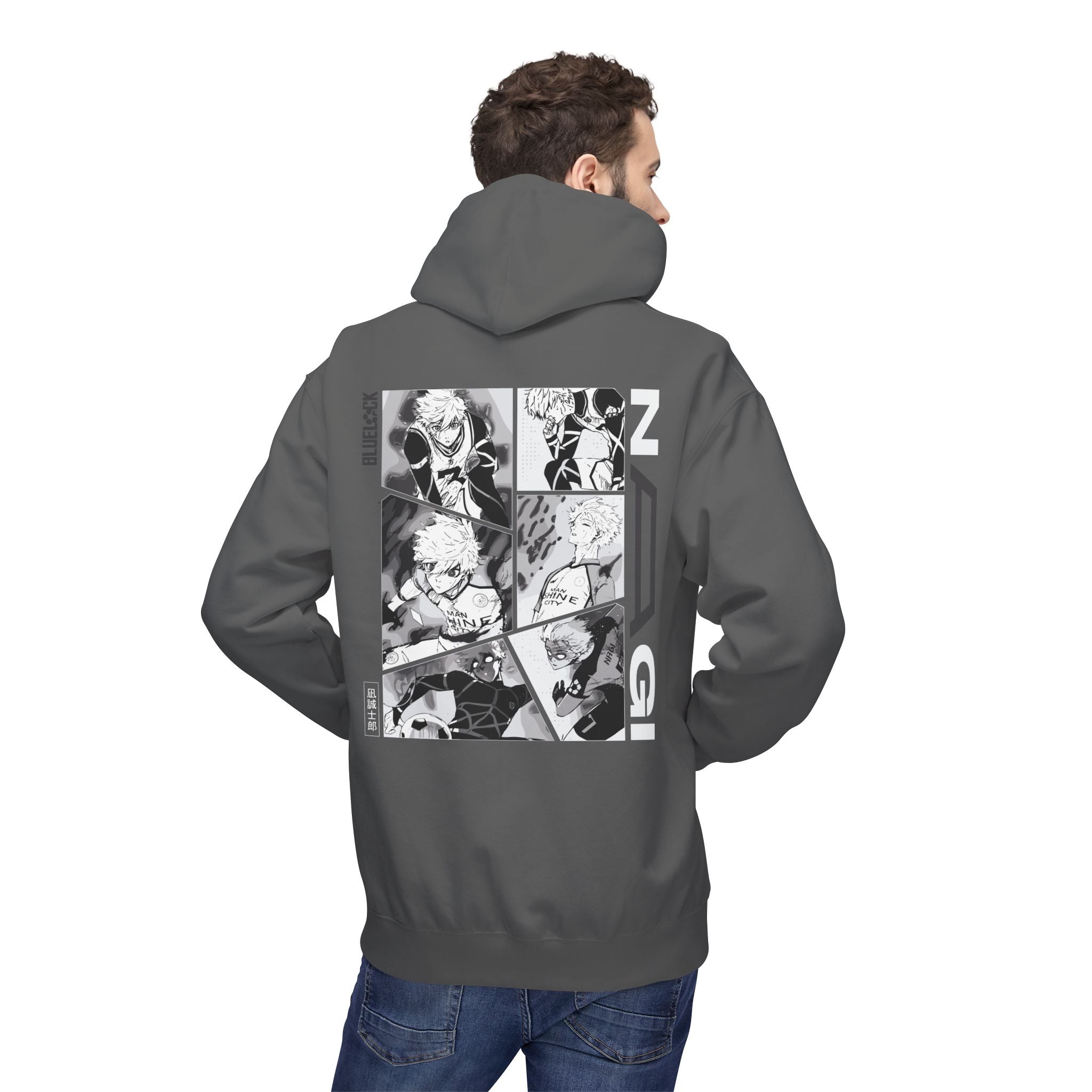 Nagi "Lazy Genius" Blue Lock Hoodie | Maklenn