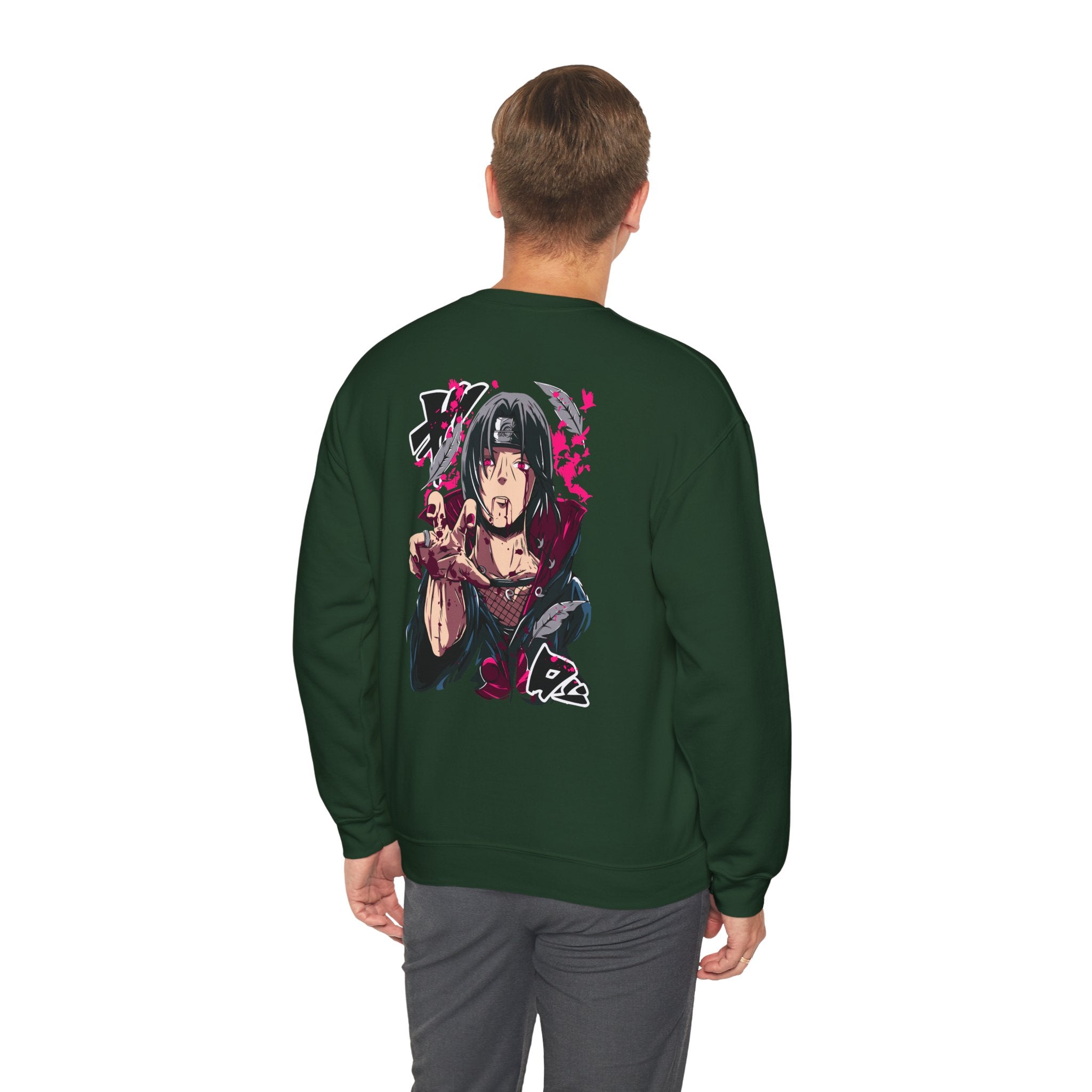 Itachi Uchiha "Tsukuyomi" | Naruto Anime Graphic Tee - Detail View 16