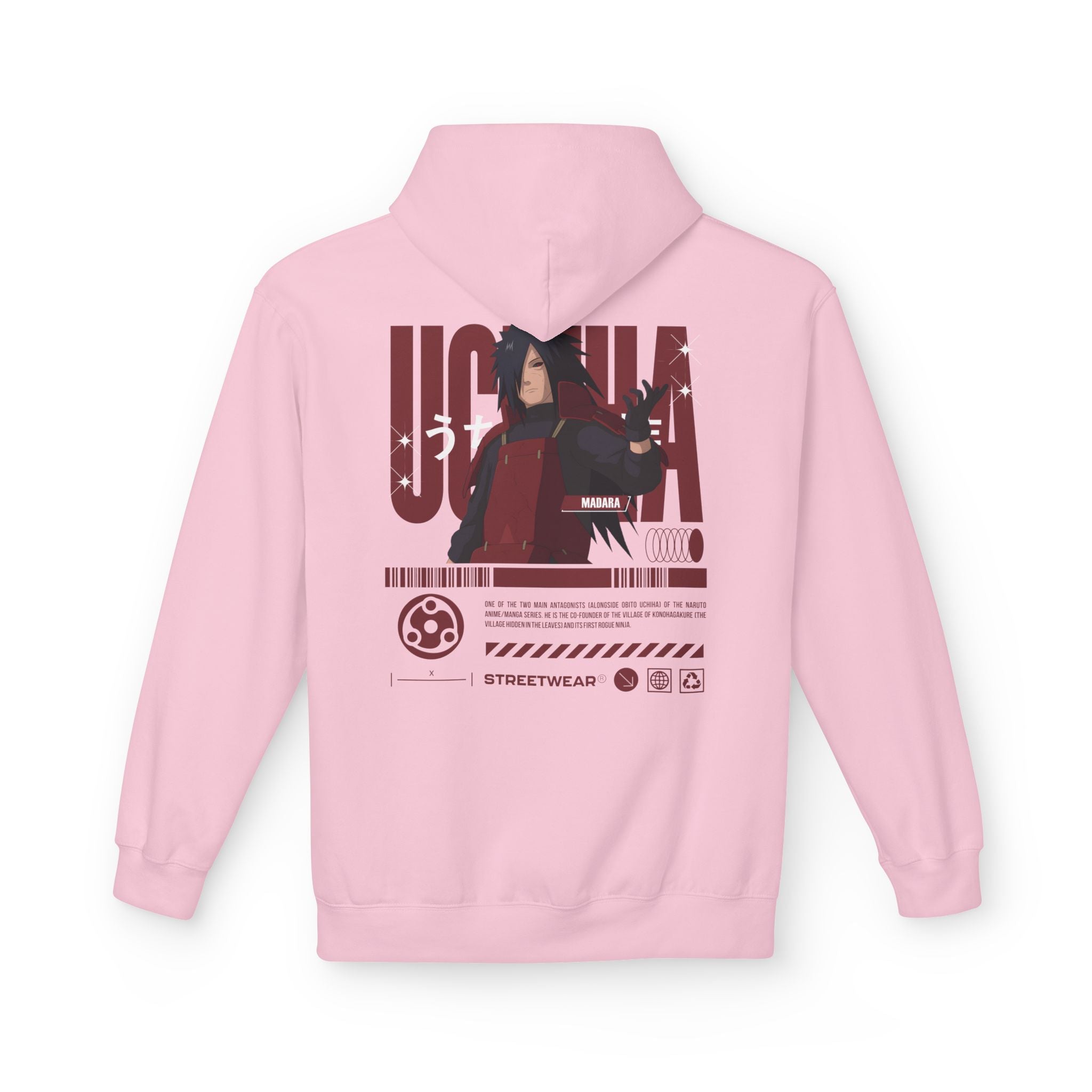 Madara Uchiha "Ghost of the Uchiha" – Naruto Graphic Tee | Maklenn