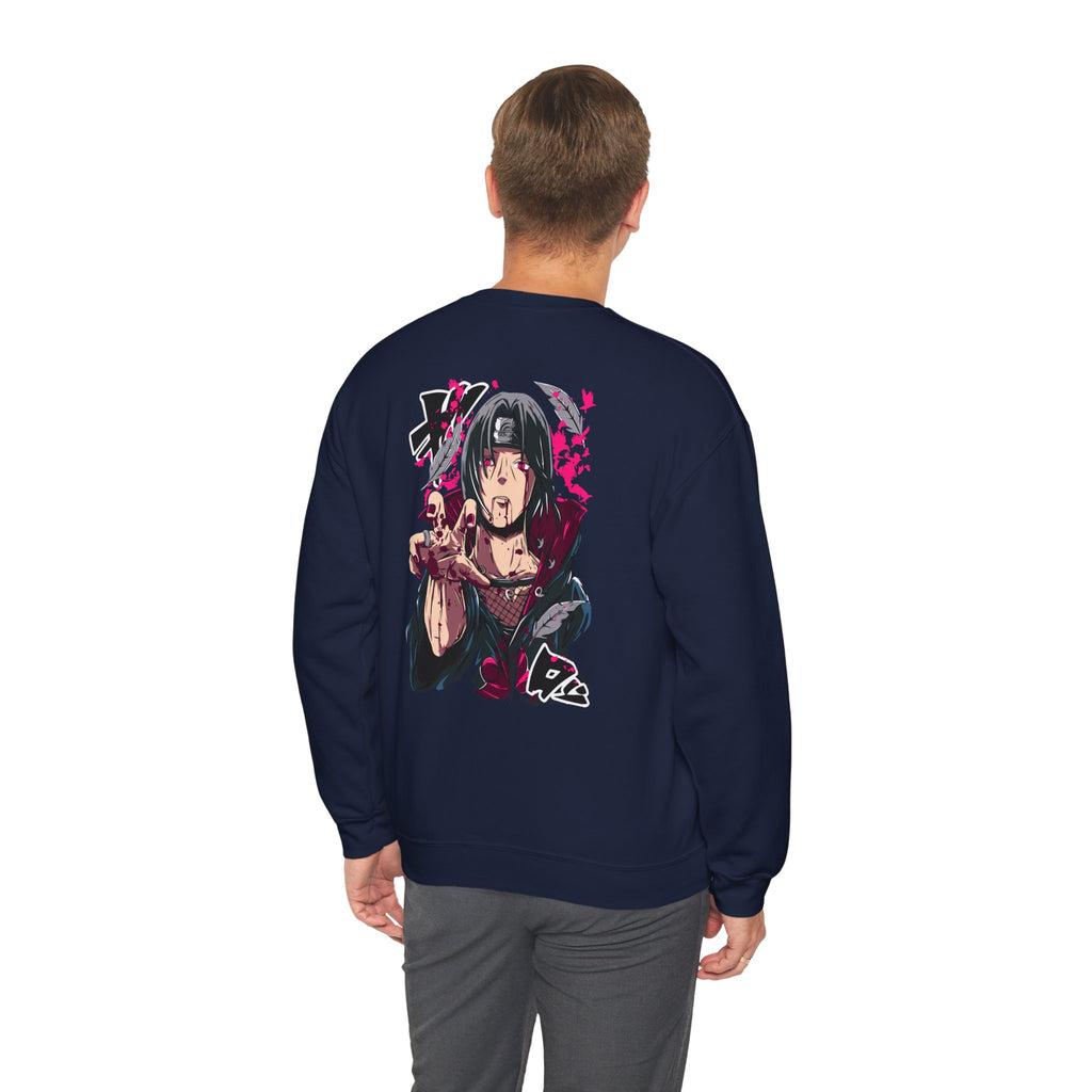 Itachi Uchiha "Tsukuyomi" | Naruto Anime Graphic Tee - Detail View 13