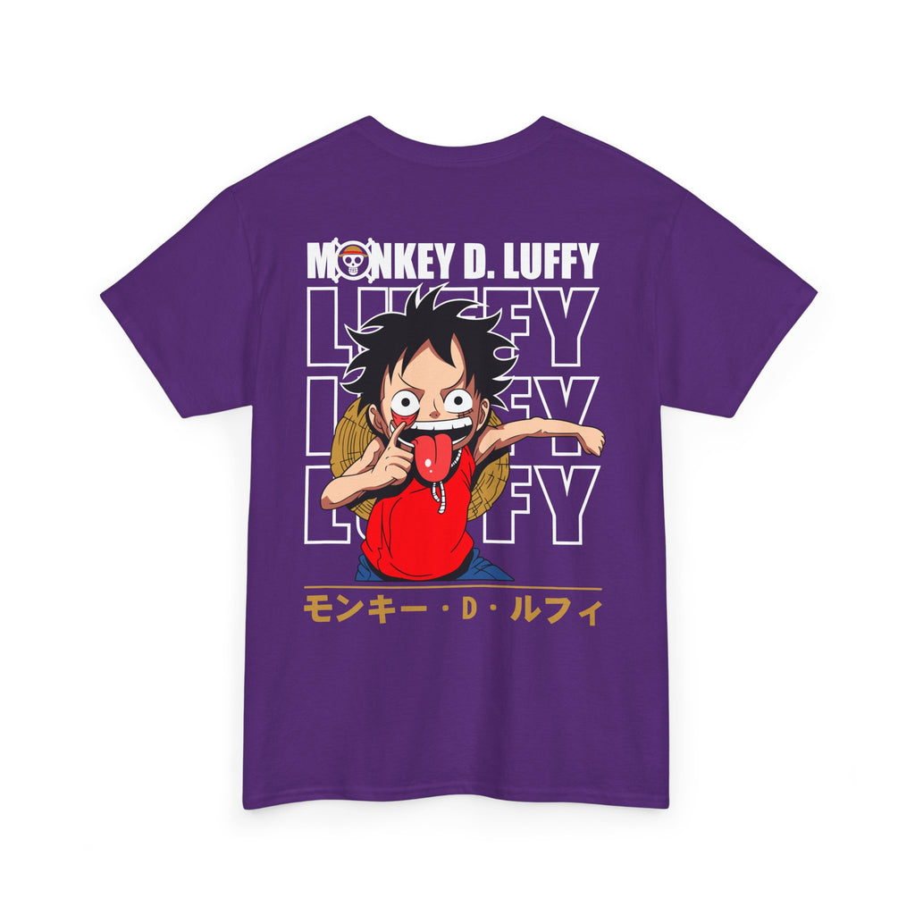Monkey D. Luffy "Straw Hat" | One Piece Anime Graphic Tee - Detail View 35