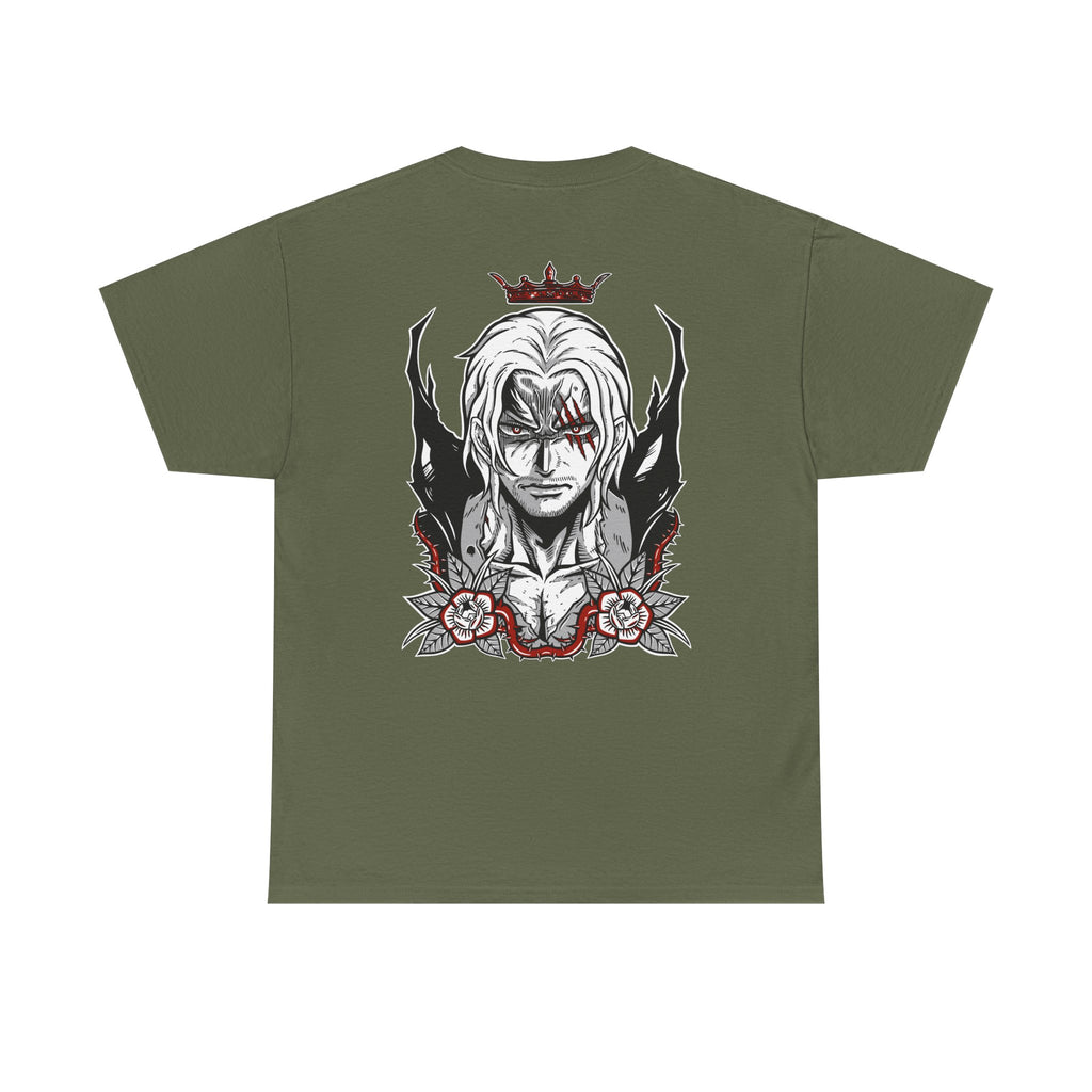 Red-Haired Shanks "Red-Haired" | One Piece Anime Graphic Tee - Detail View 23