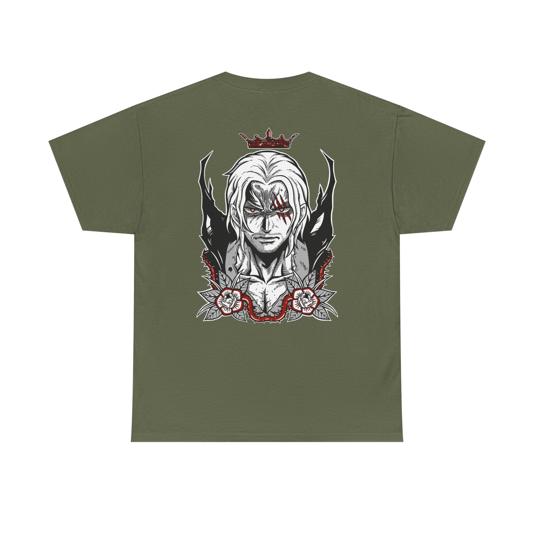 Red-Haired Shanks "Red-Haired" | One Piece Anime Graphic Tee - Detail View 23