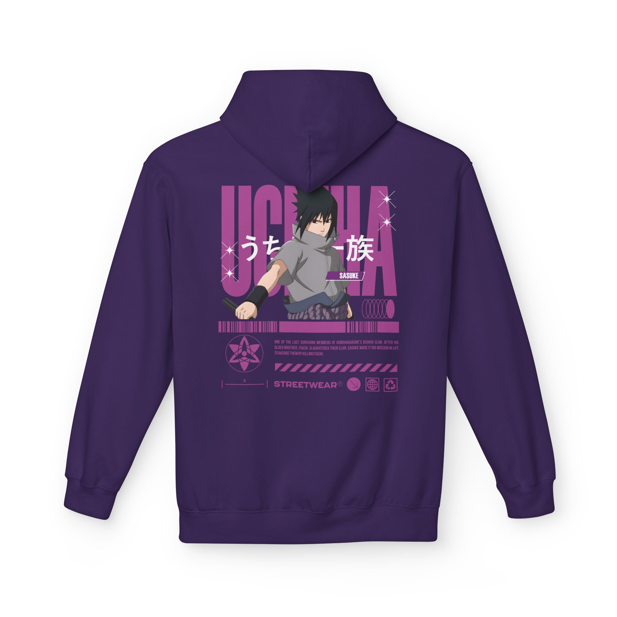 Sasuke Uchiha "Curse Mark" – Naruto Graphic Tee | Maklenn