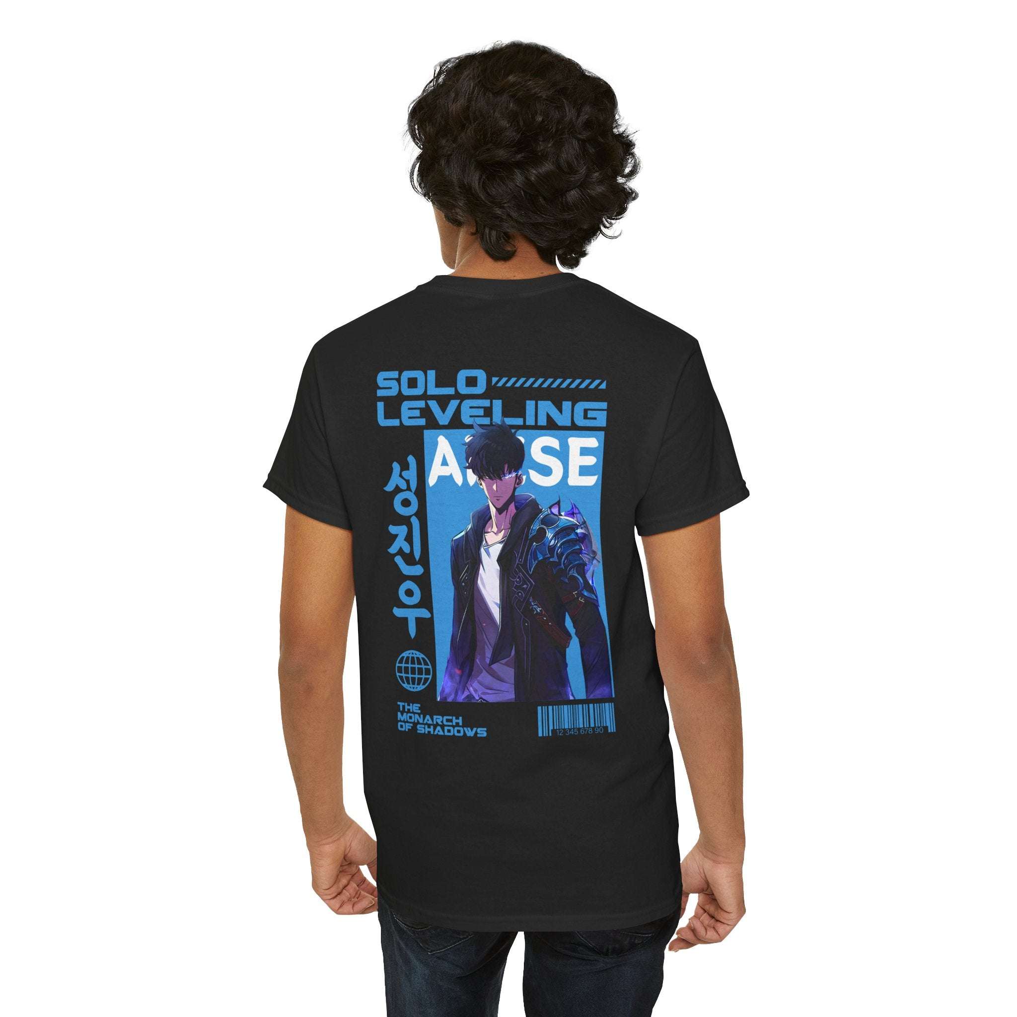 Solo Leveling Sung Jinwoo Maklenn Solo Leveling Sung Jinwoo T-Shirt Maklenn www.maklenn.com India 21.80