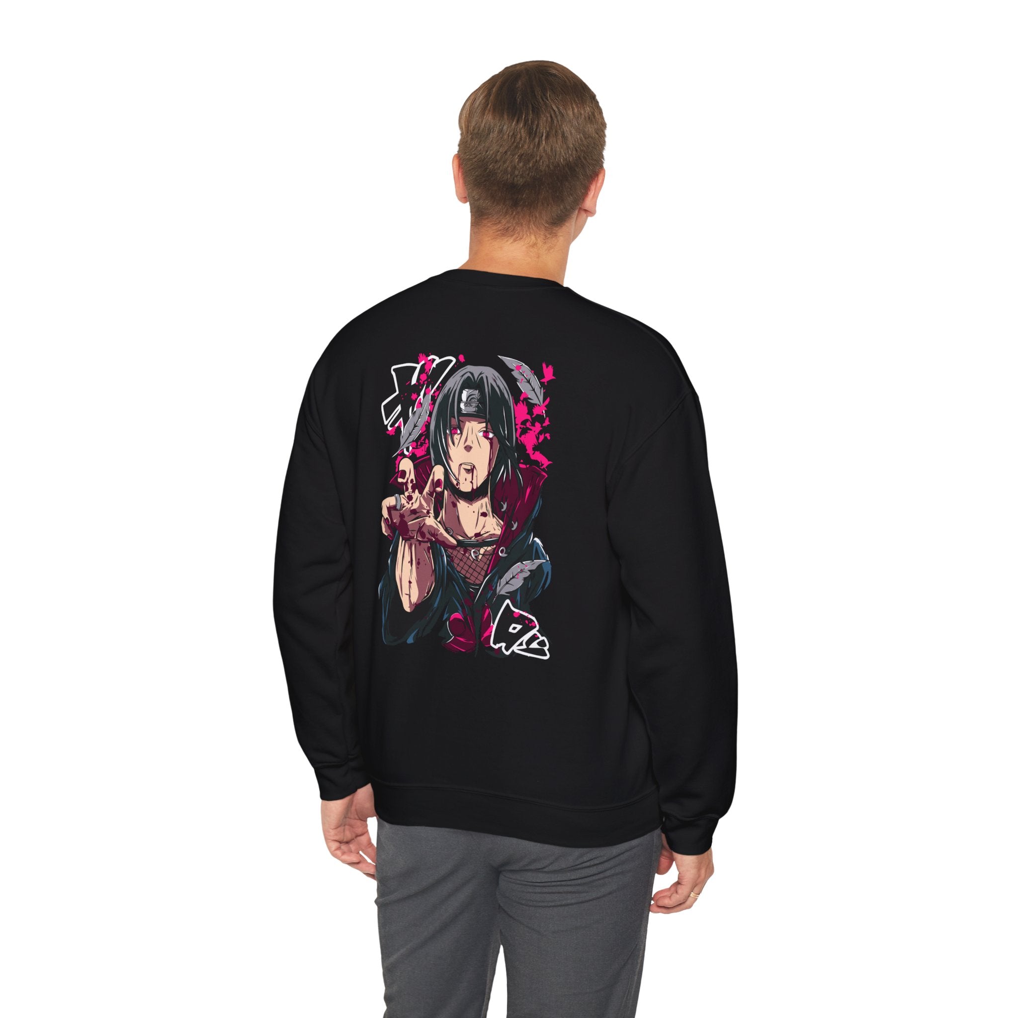 Itachi Uchiha "Tsukuyomi" | Naruto Anime Graphic Tee - Detail View 25