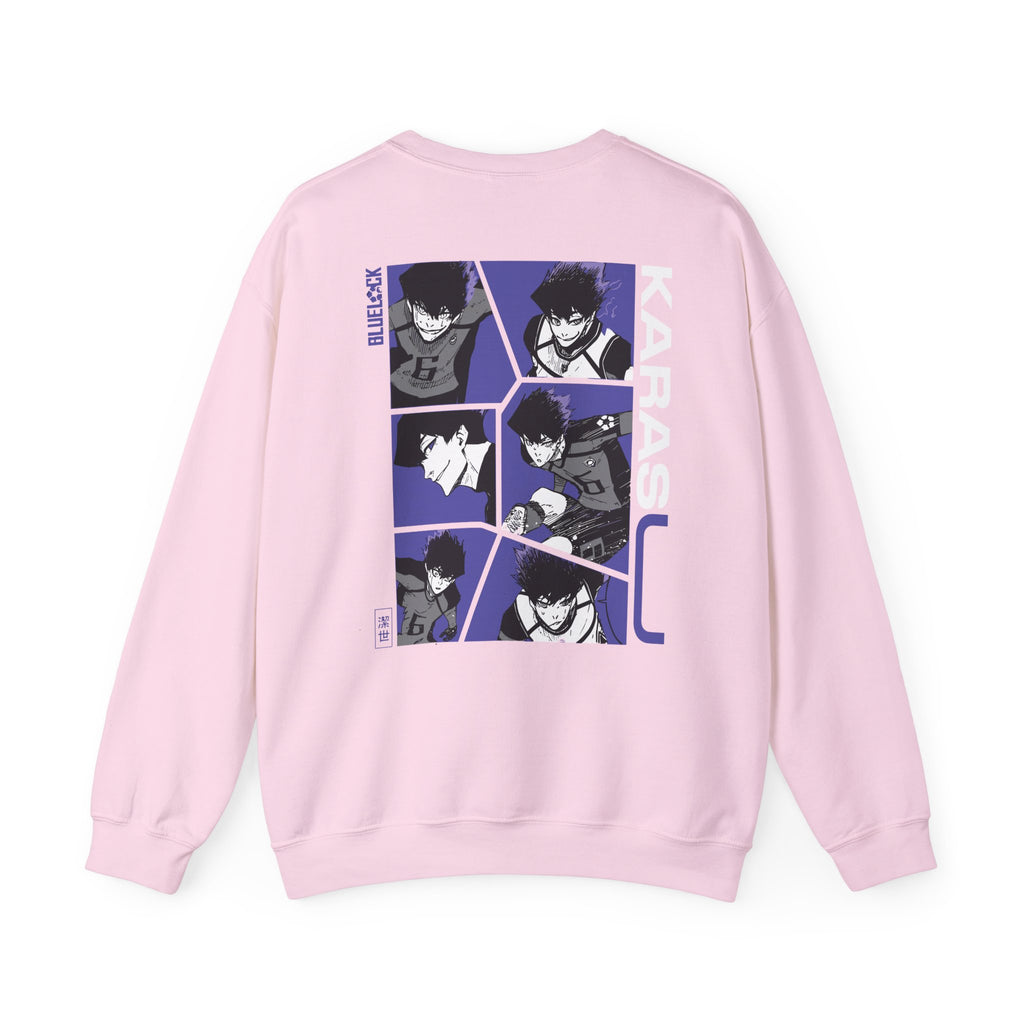 Karasu Blue Lock Heavyweight Tee "Shadow" | Blue Lock Anime Gr... - Detail View 27