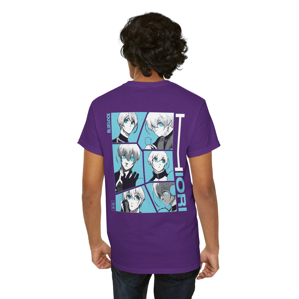 Hiori Yo "Silent Strategist" | Blue Lock Anime Graphic Tee - Detail View 45