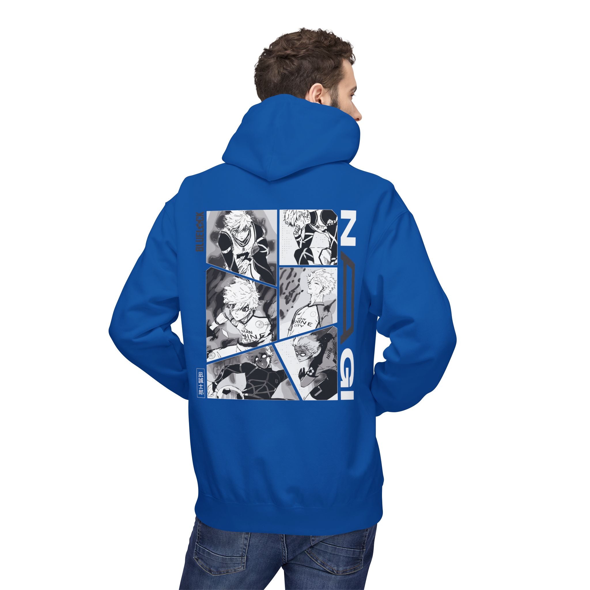 Nagi "Lazy Genius" Blue Lock Hoodie | Maklenn