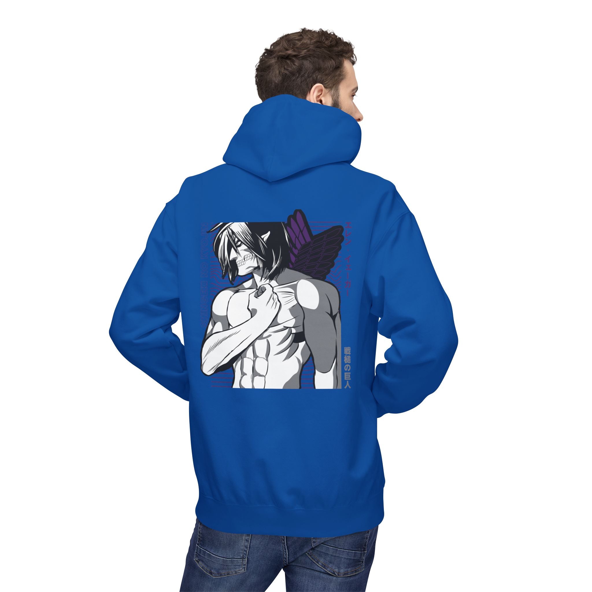 Eren Yeager "Attack Titan" | Attack on Titan Anime Graphic Tee - Detail View 31