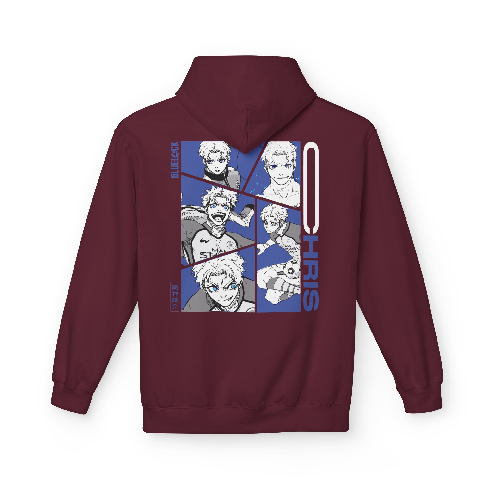Chris Premium Blue Lock Hoodie "Prince" | Blue Lock Streetwear... - Detail View 53