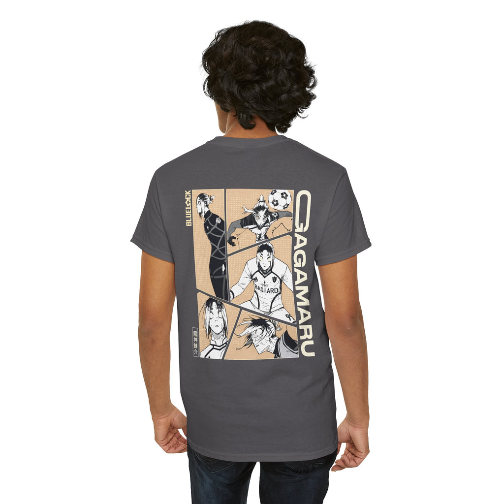 Gagamaru 'Bastard' Blue Lock Heavyweight Tee | Blue Lock Anime... - Detail View 33