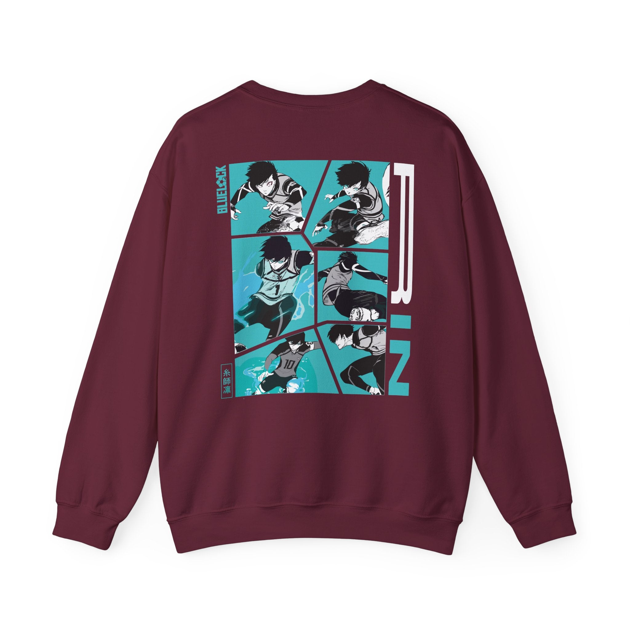 Rin Blue Lock Heavyweight Tee "Silent Beast" | Blue Lock Anime...