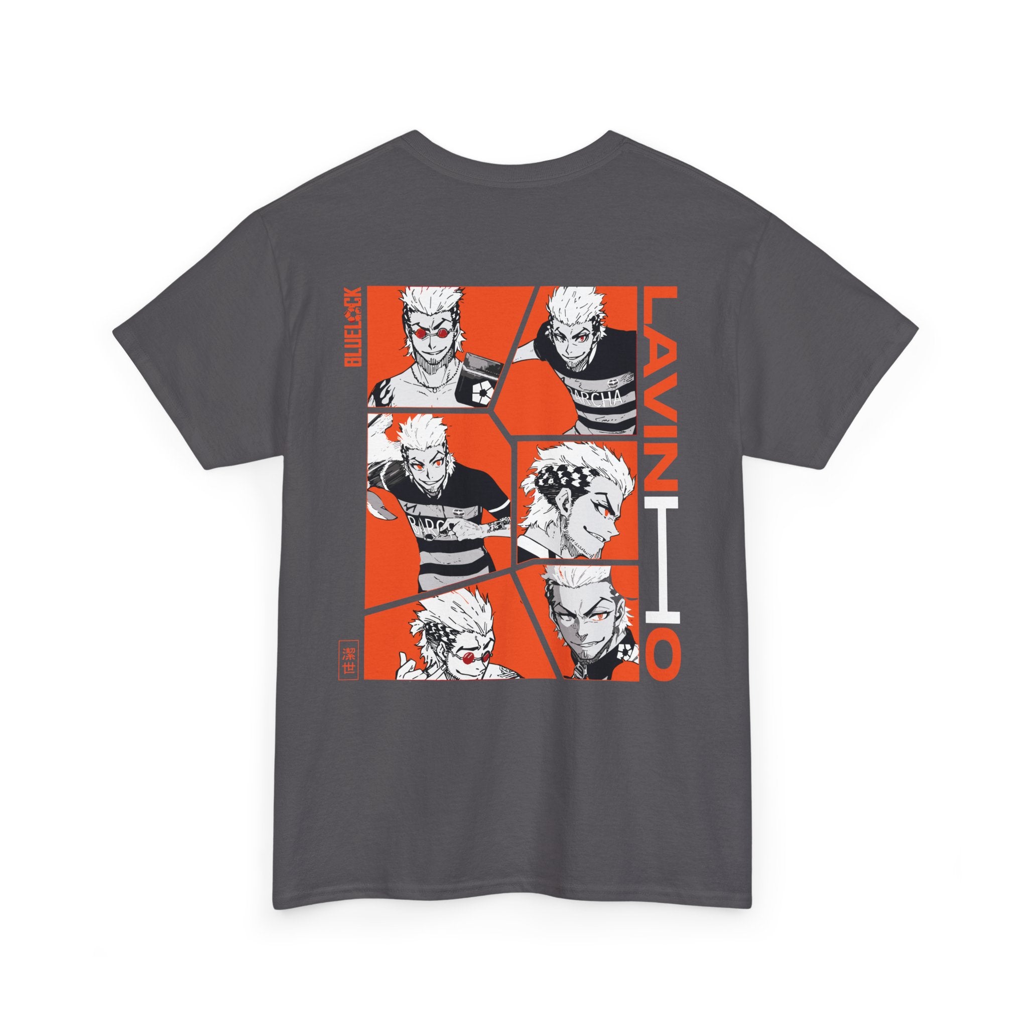 Lavinho Blue Lock Heavyweight Tee "Samba Star" | Blue Lock Ani... - Detail View 30
