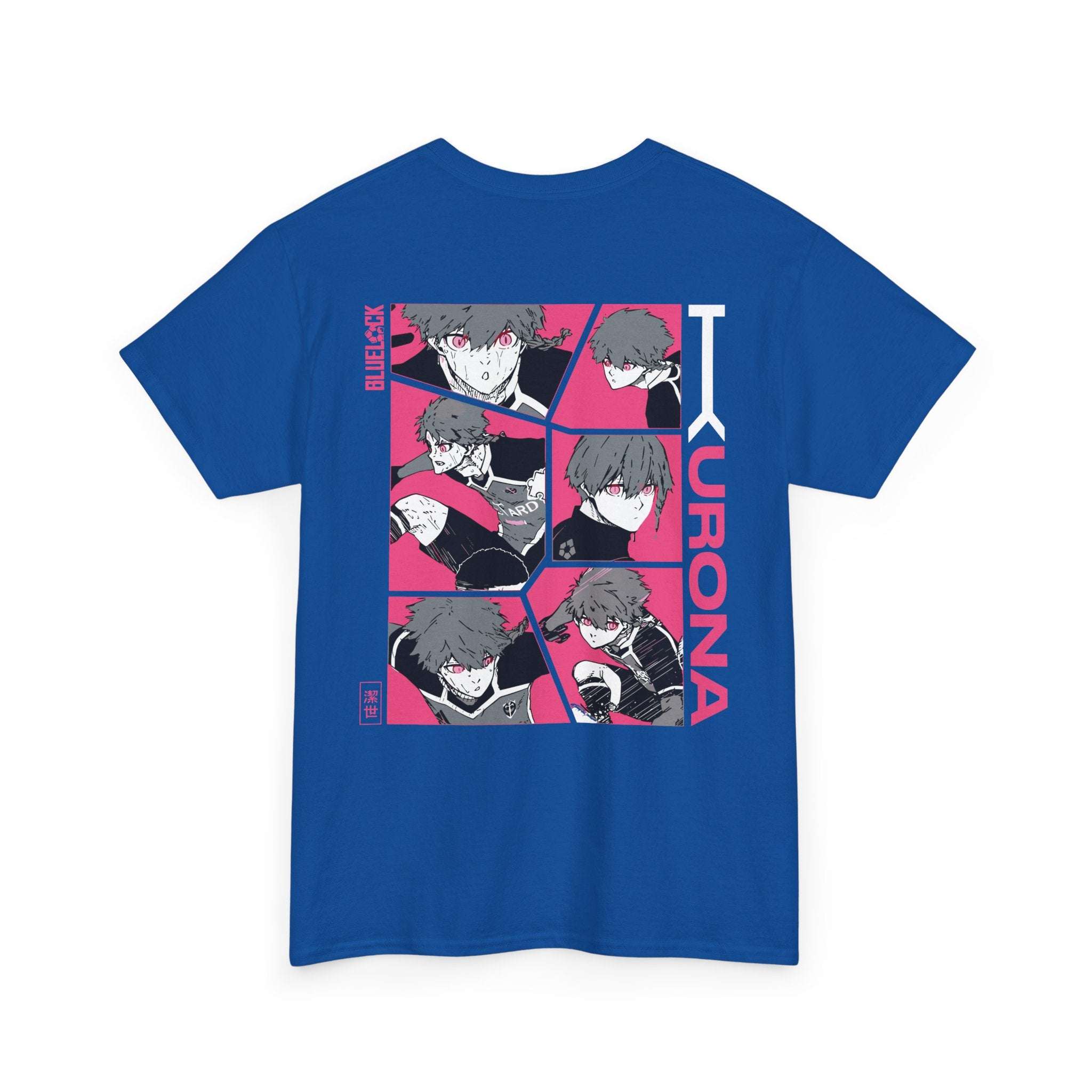 Kurona Blue Lock Heavyweight Tee "Twin Fang" | Blue Lock Anime... - Front View