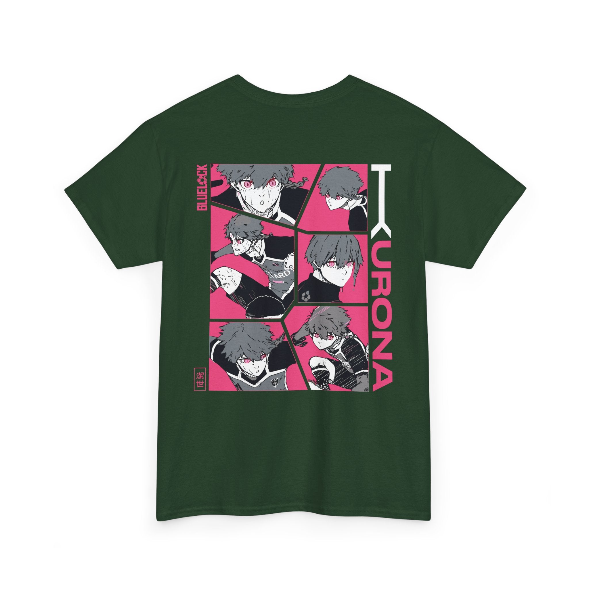 Kurona Blue Lock Heavyweight Tee "Twin Fang" | Blue Lock Anime... - Detail View 36