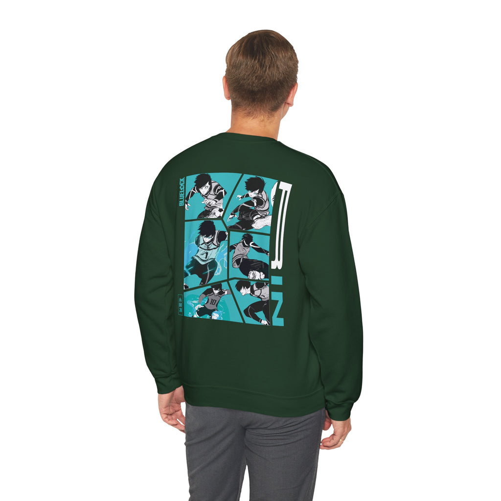 Rin Blue Lock Heavyweight Tee "Silent Beast" | Blue Lock Anime...