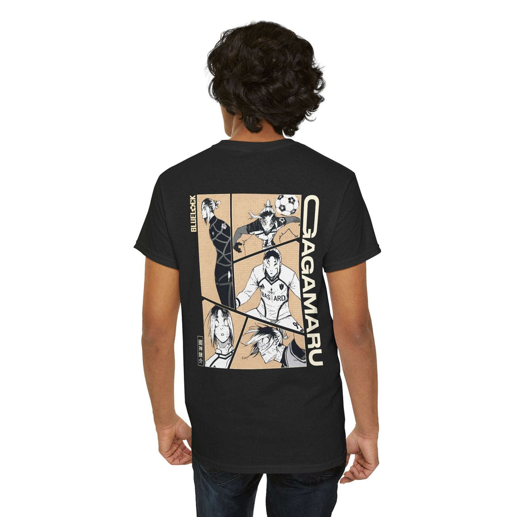 Gagamaru 'Bastard' Blue Lock Heavyweight Tee | Blue Lock Anime... - Detail View 13