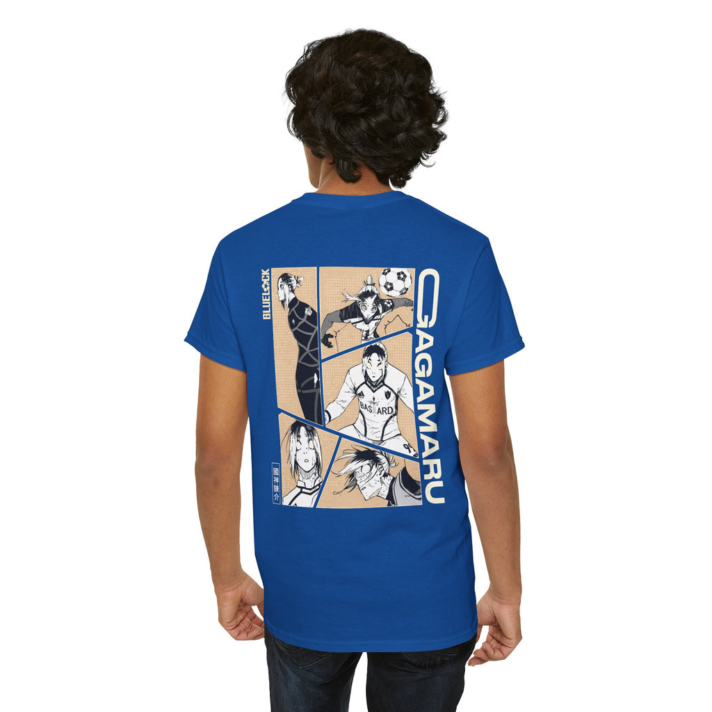 Gagamaru 'Bastard' Blue Lock Heavyweight Tee | Blue Lock Anime... - Detail View 37