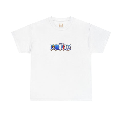 Anime One Piece Heavyweight Tee "Otaku Style" | One Piece Anim... - Front View