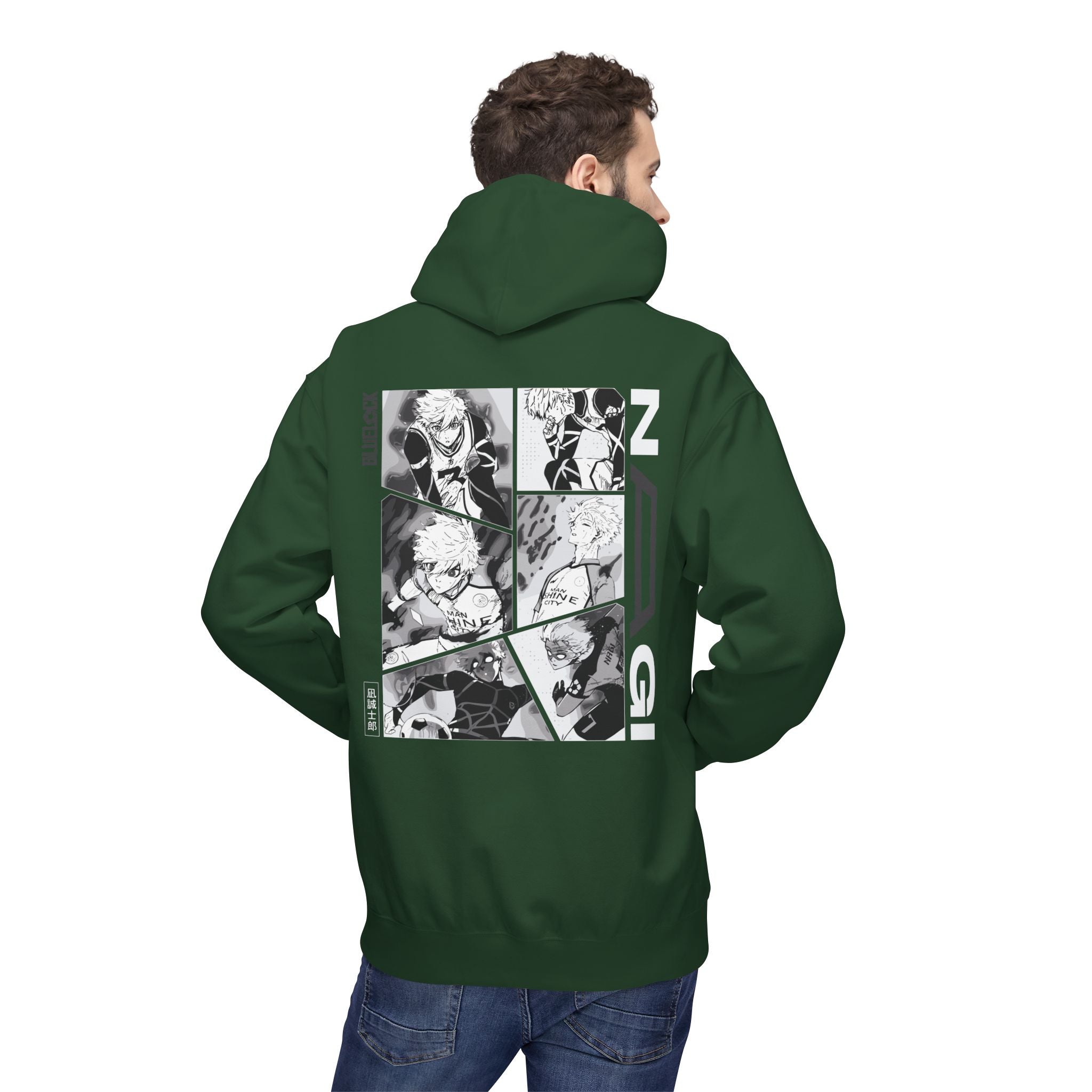 Nagi "Lazy Genius" Blue Lock Hoodie | Maklenn