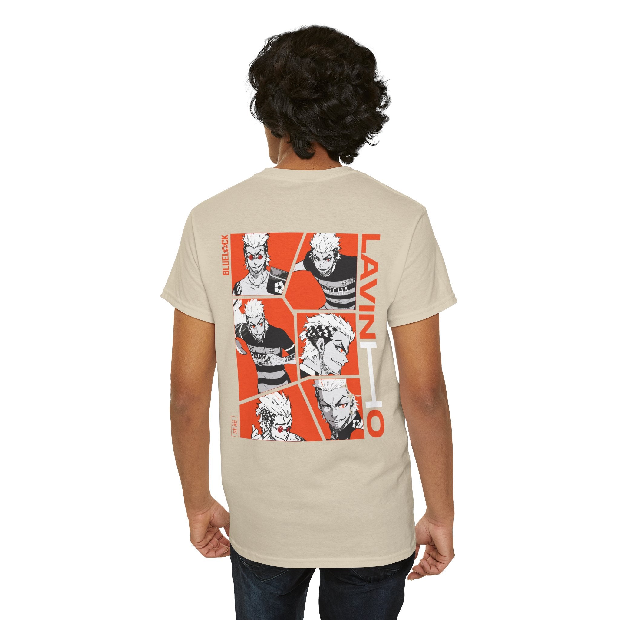 Lavinho Blue Lock Heavyweight Tee "Samba Star" | Blue Lock Ani... - Detail View 20