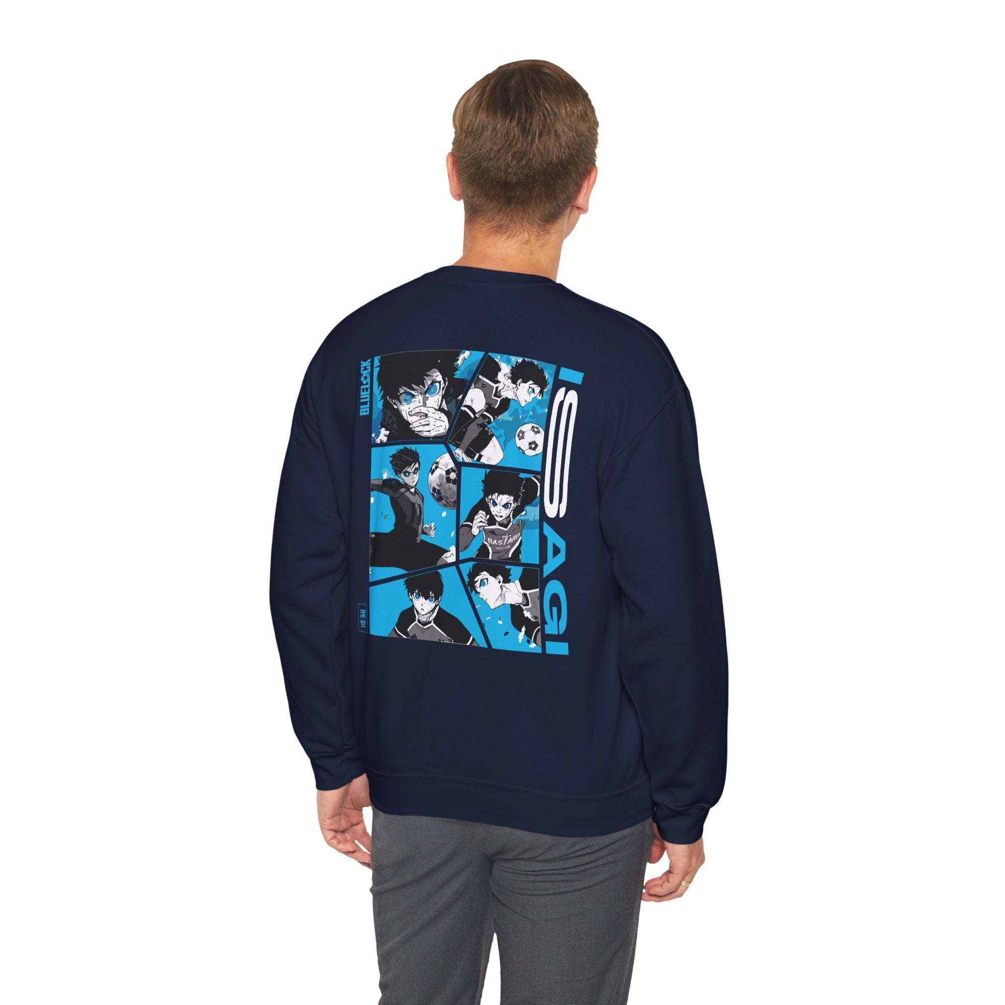 Yoichi Isagi "Ego Vision" | Blue Lock Streetwear Hoodie Maklenn Yoichi Isagi "Ego Vision" | Blue Lock Streetwear Hoodie Sweatshirt Maklenn www.maklenn.com India 33.23