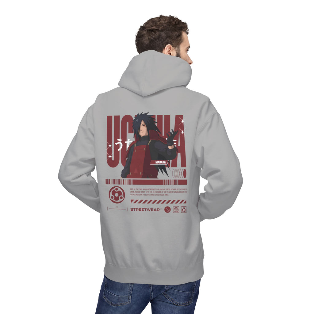 Madara Uchiha "Ghost of the Uchiha" – Naruto Graphic Tee | Maklenn