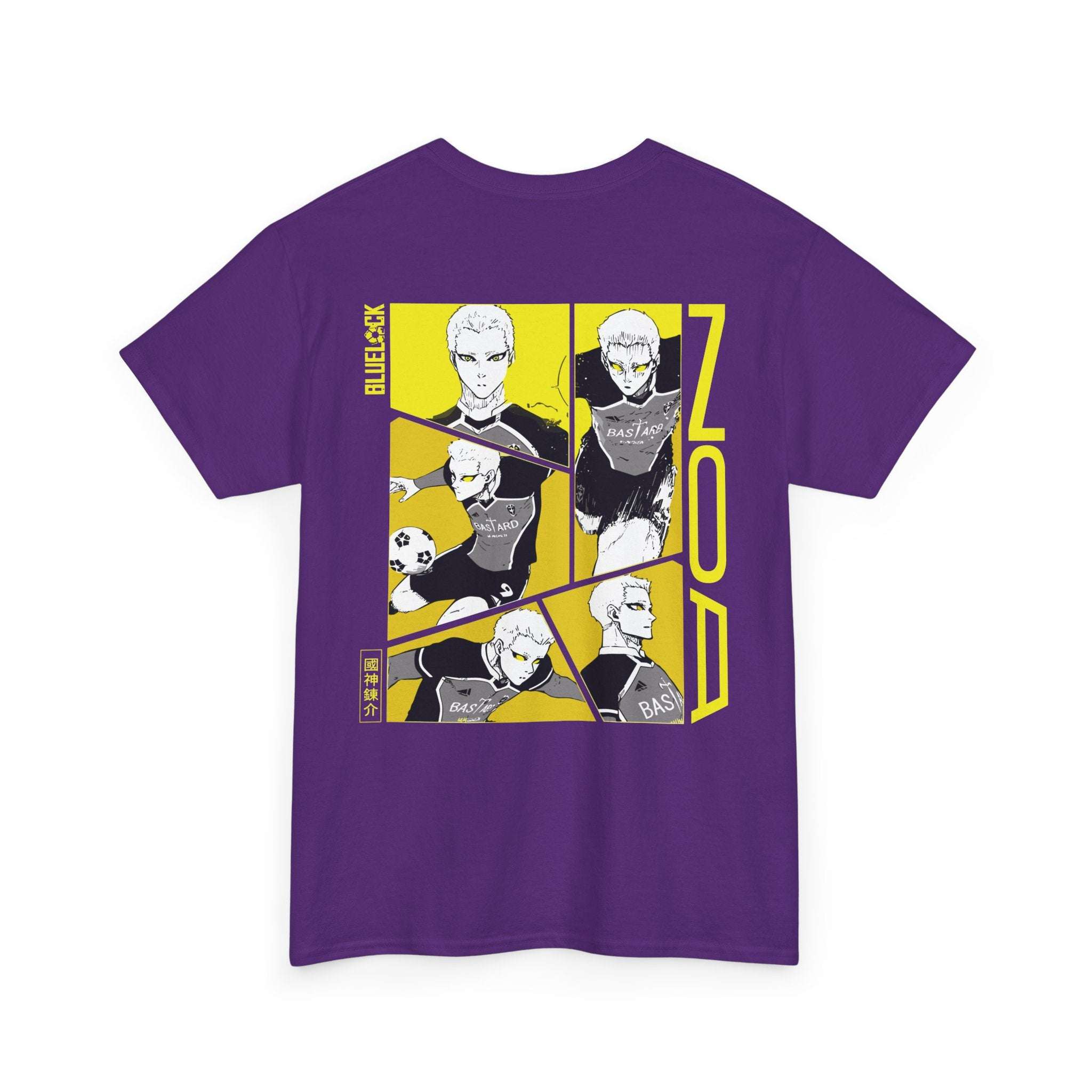 Noa Blue Lock Heavyweight Tee "Zero" | Blue Lock Anime Graphic... - Detail View 15