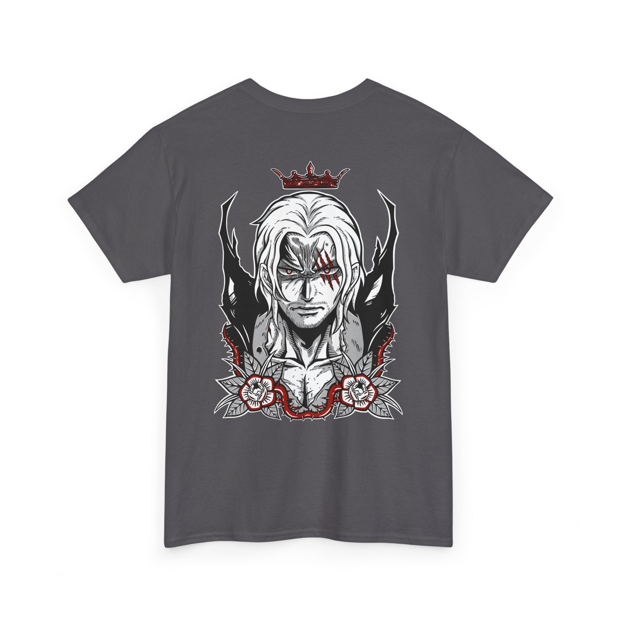 Red-Haired Shanks "Red-Haired" | One Piece Anime Graphic Tee - Detail View 28